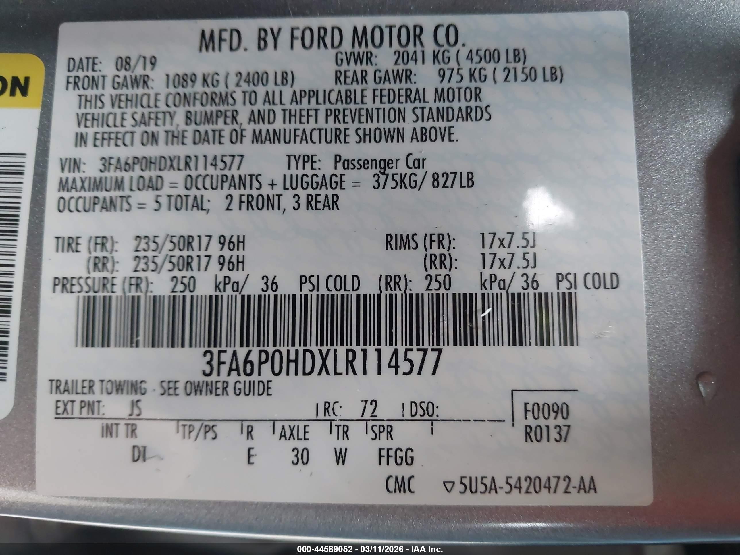 FORD FUSION image 9