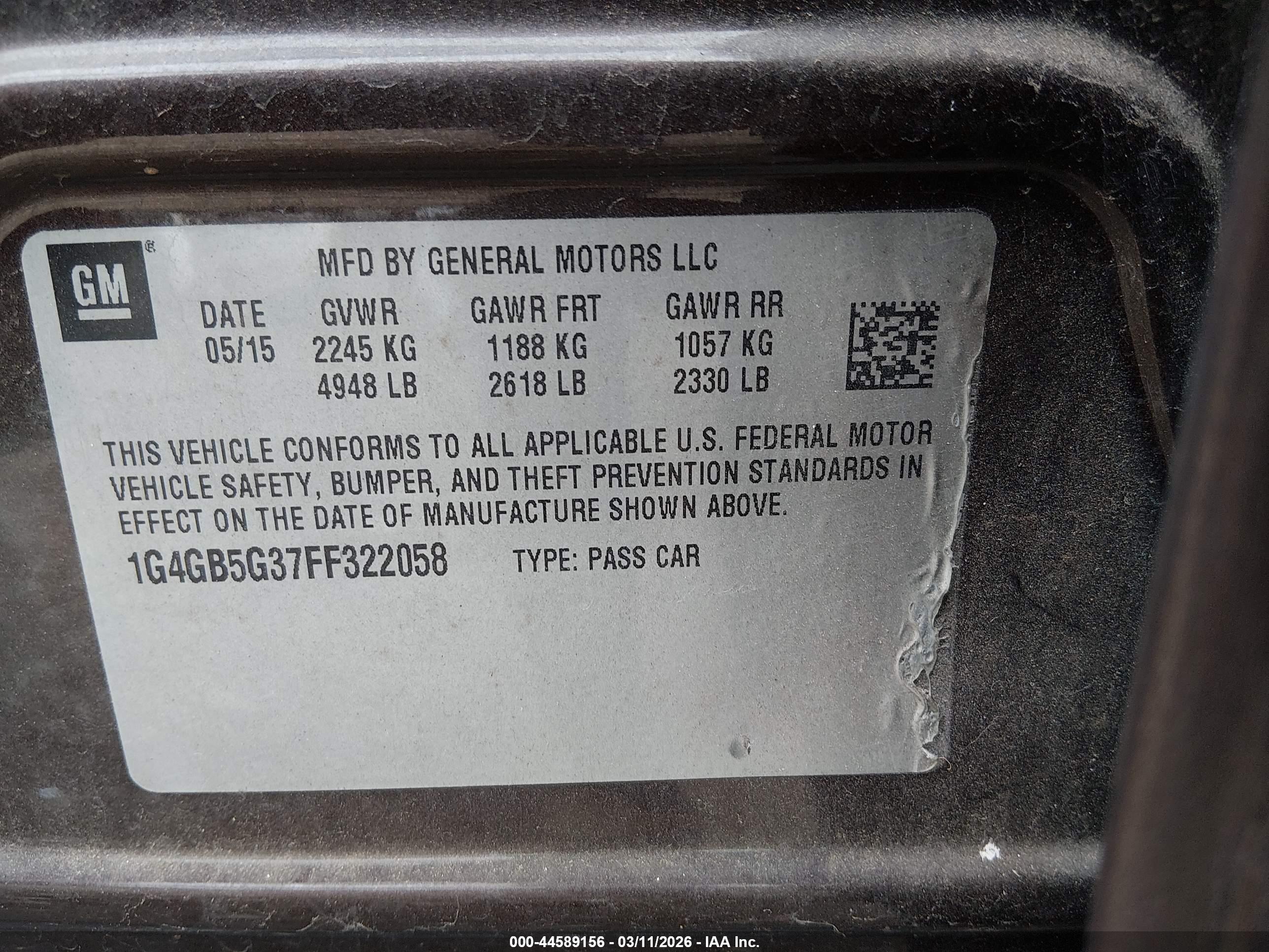 BUICK LACROSSE image 9