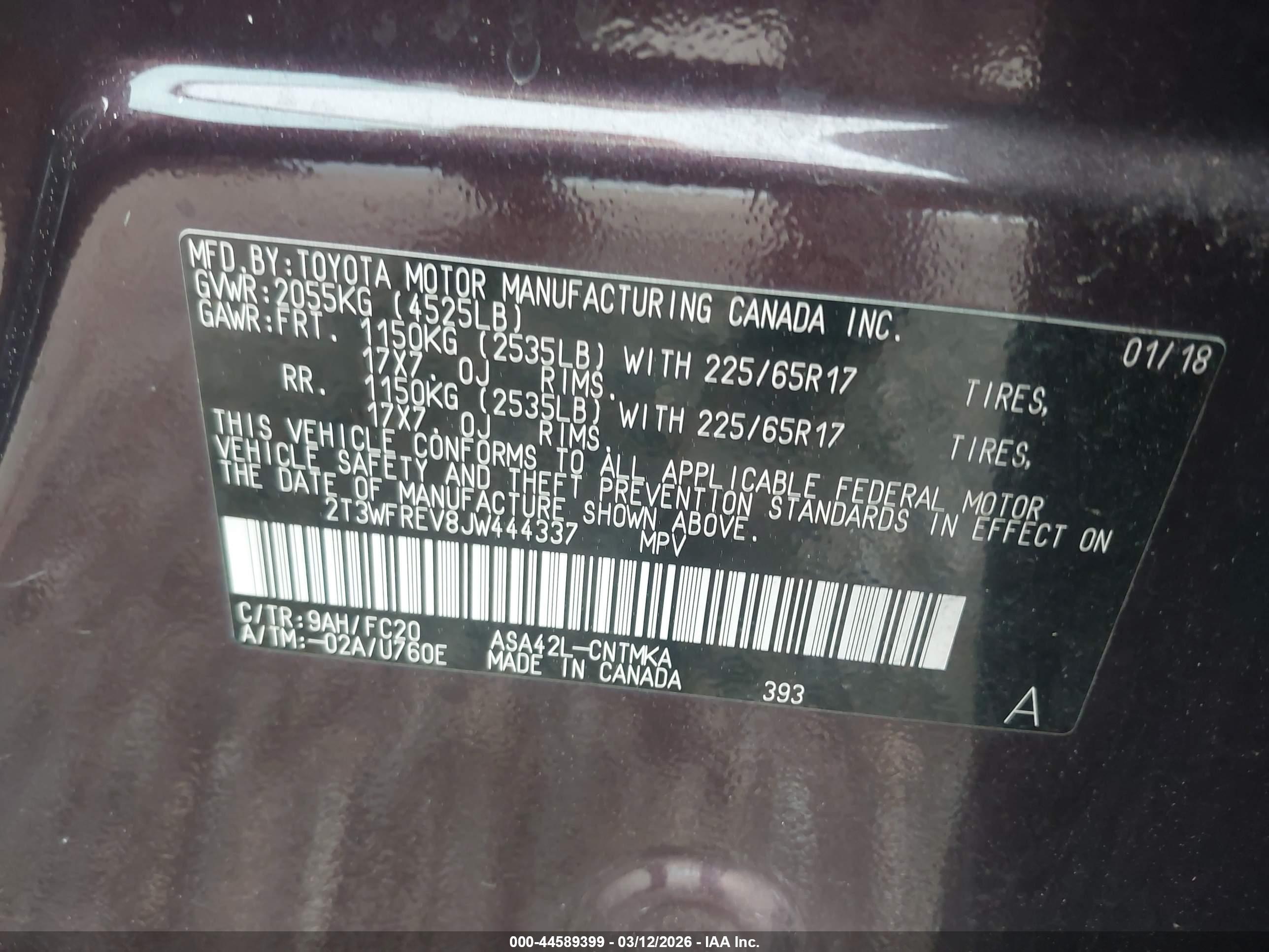 TOYOTA RAV4 image 9