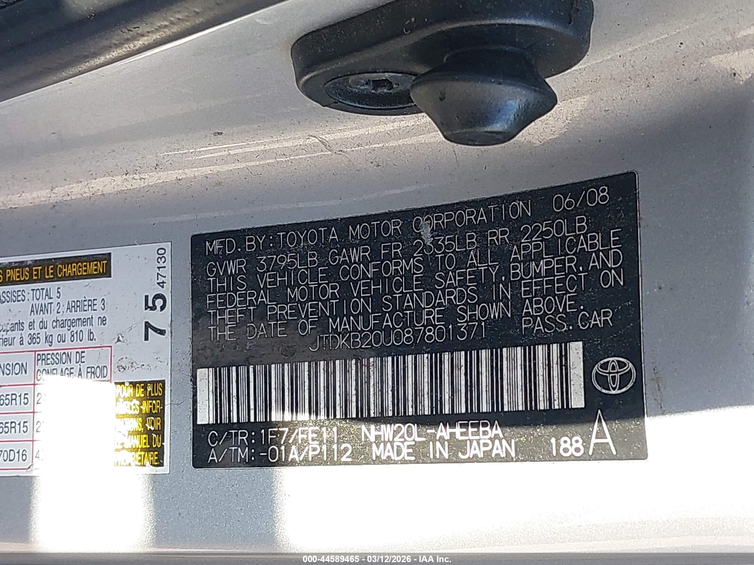 TOYOTA PRIUS image 9