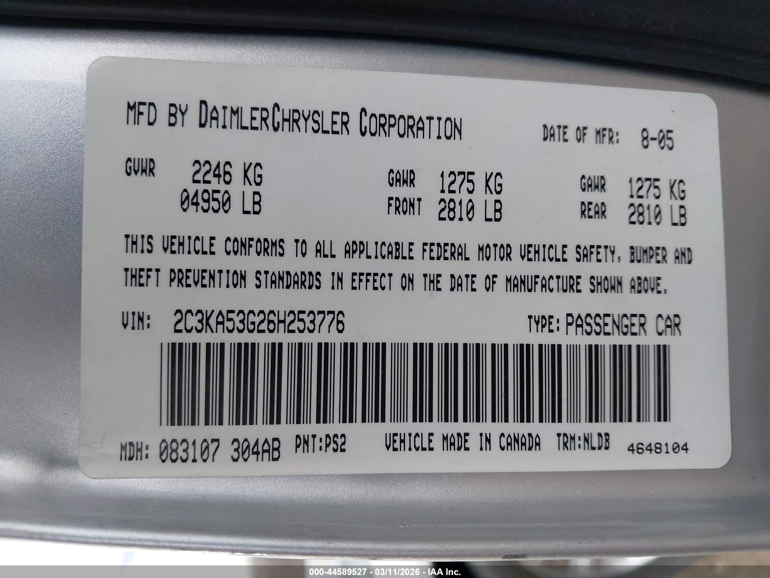 CHRYSLER 300 image 9