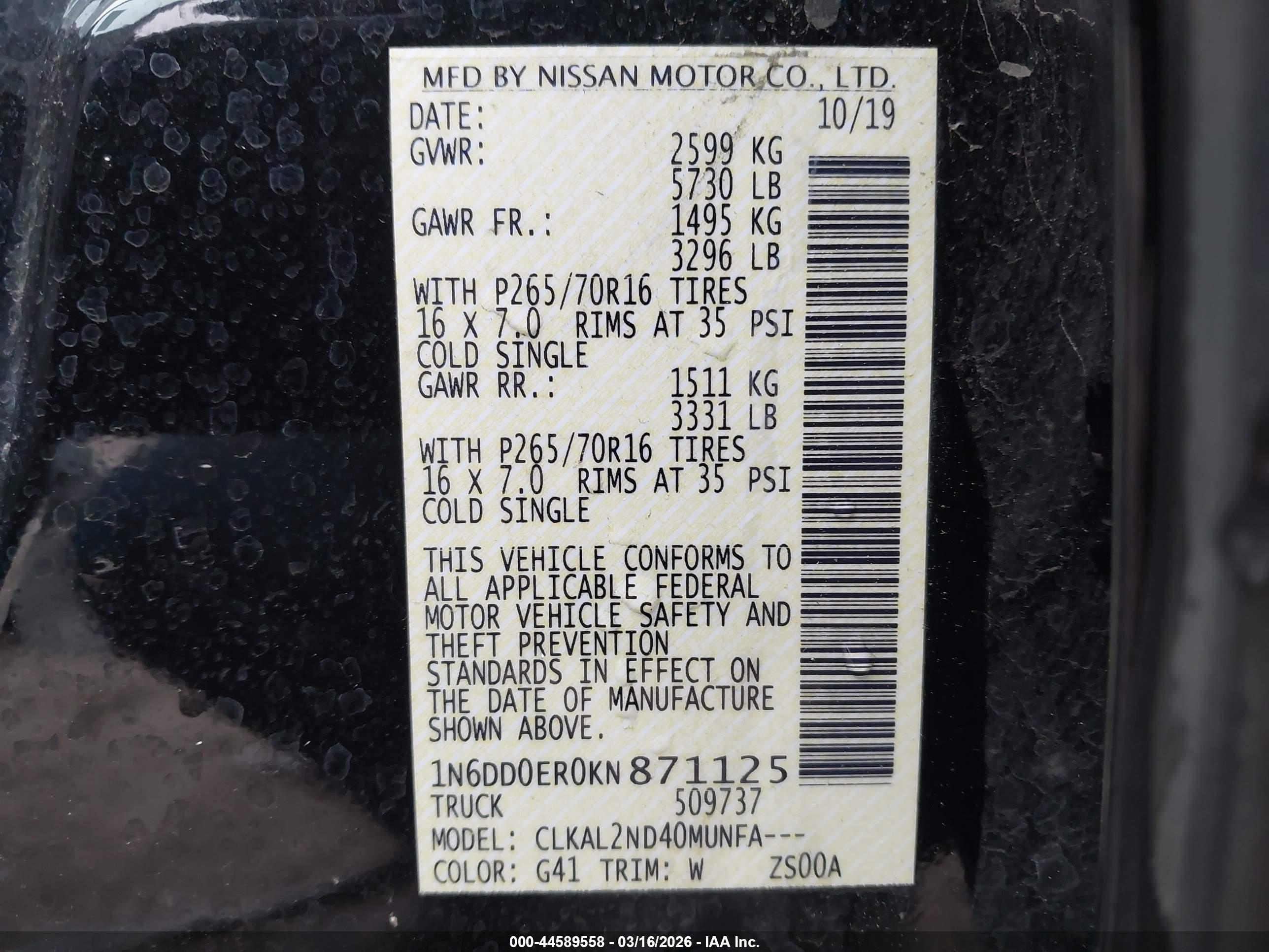 NISSAN FRONTIER image 9