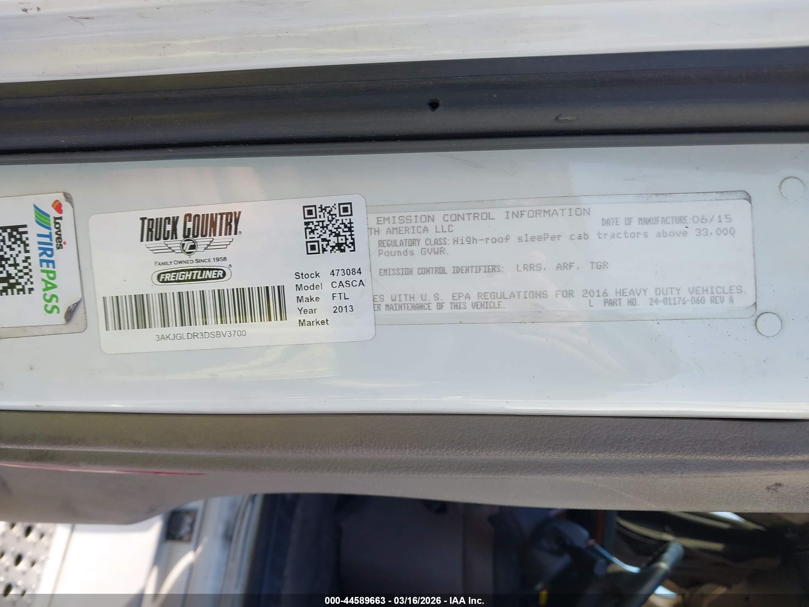 FREIGHTLINER CASCADIA image 9