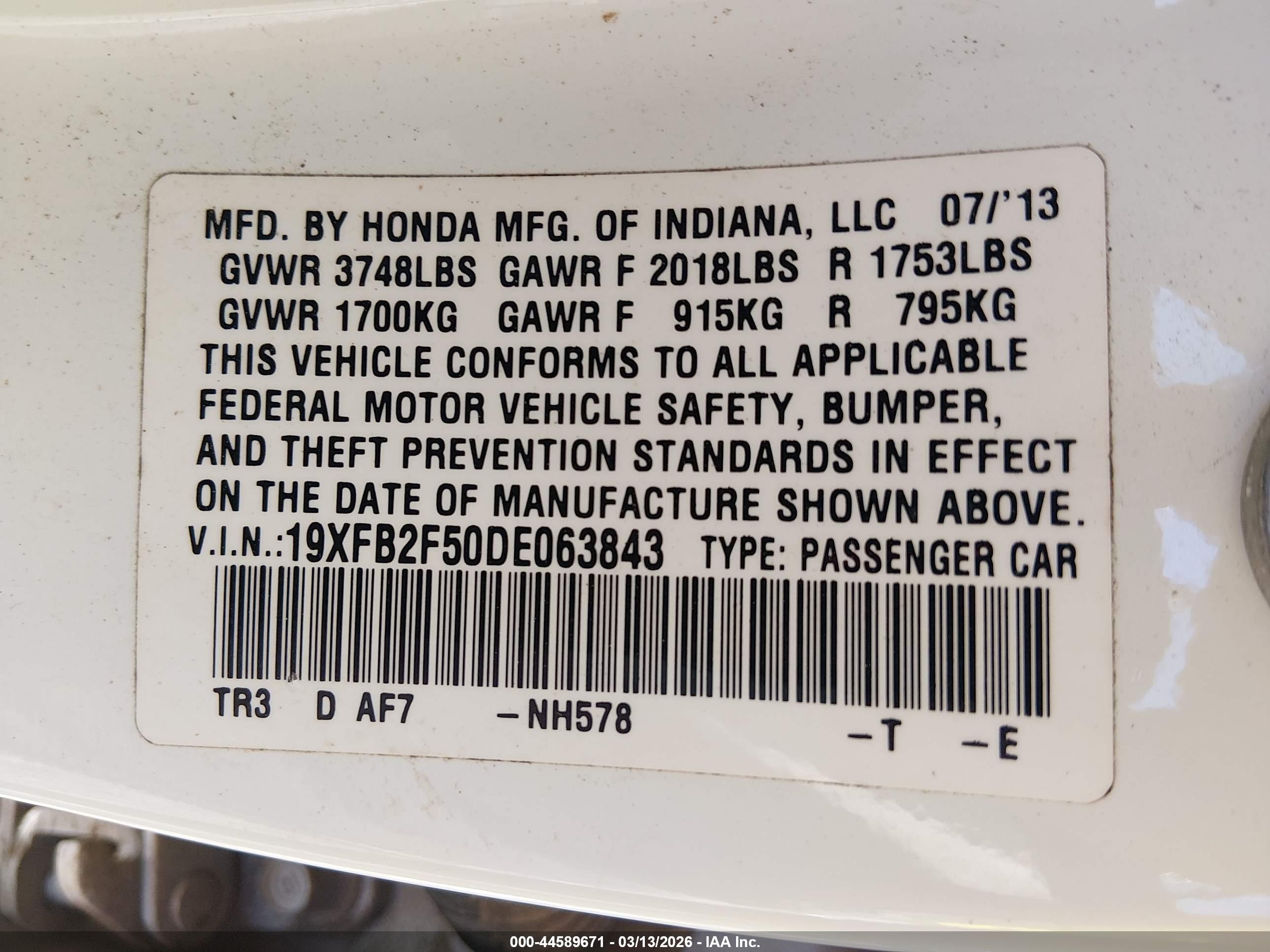 HONDA CIVIC image 9