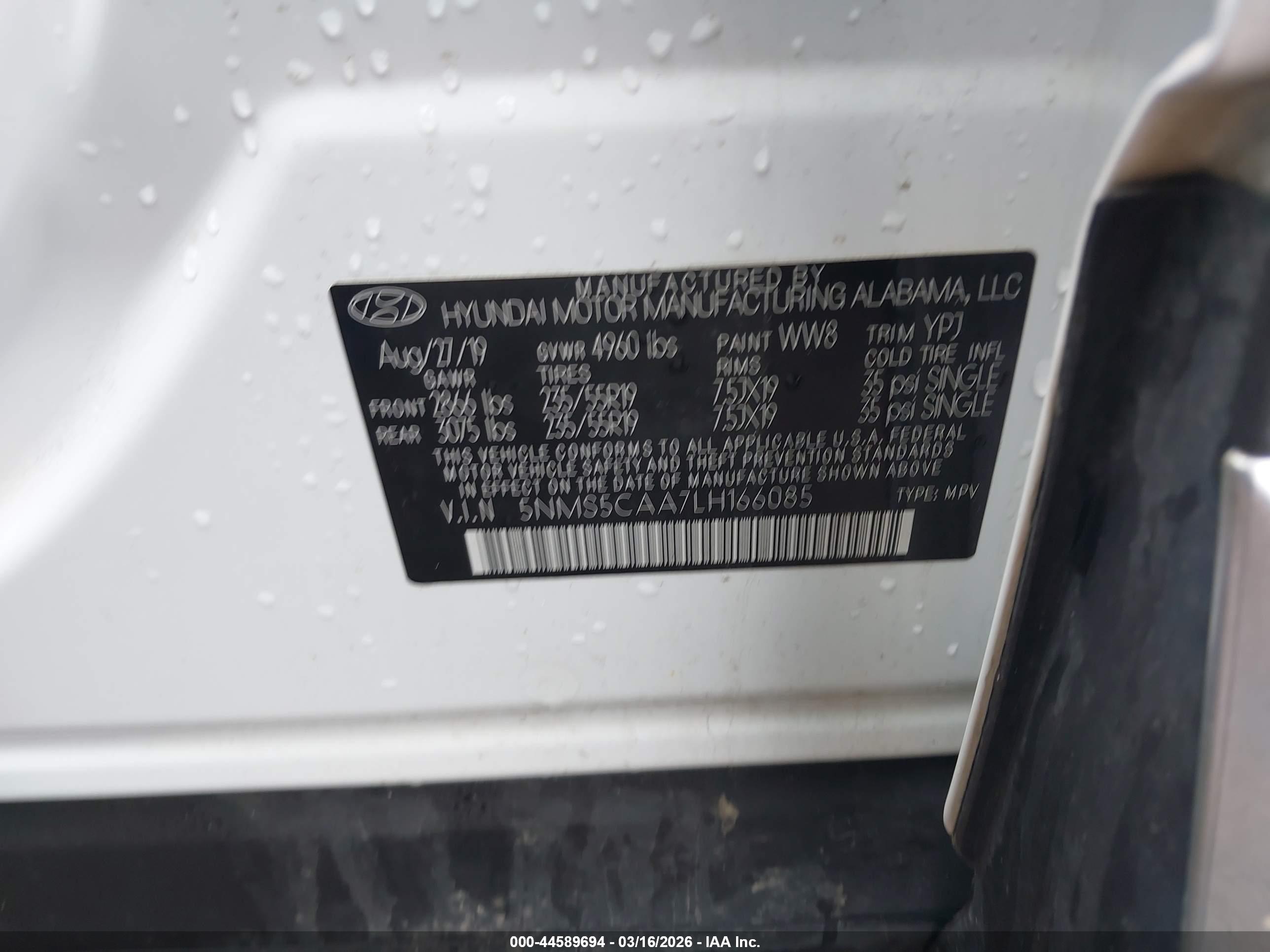 HYUNDAI SANTA image 9
