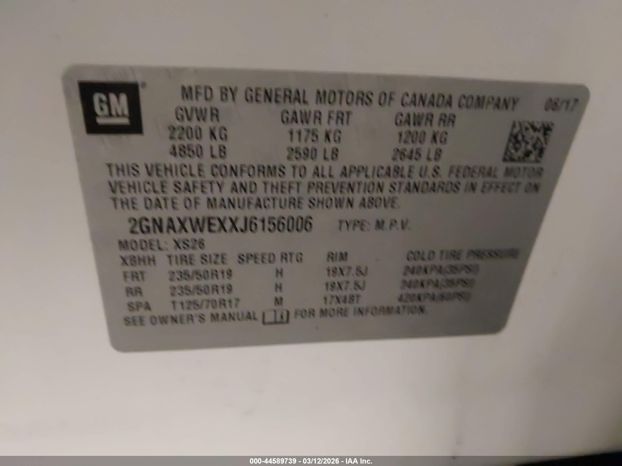 CHEVROLET EQUINOX image 9