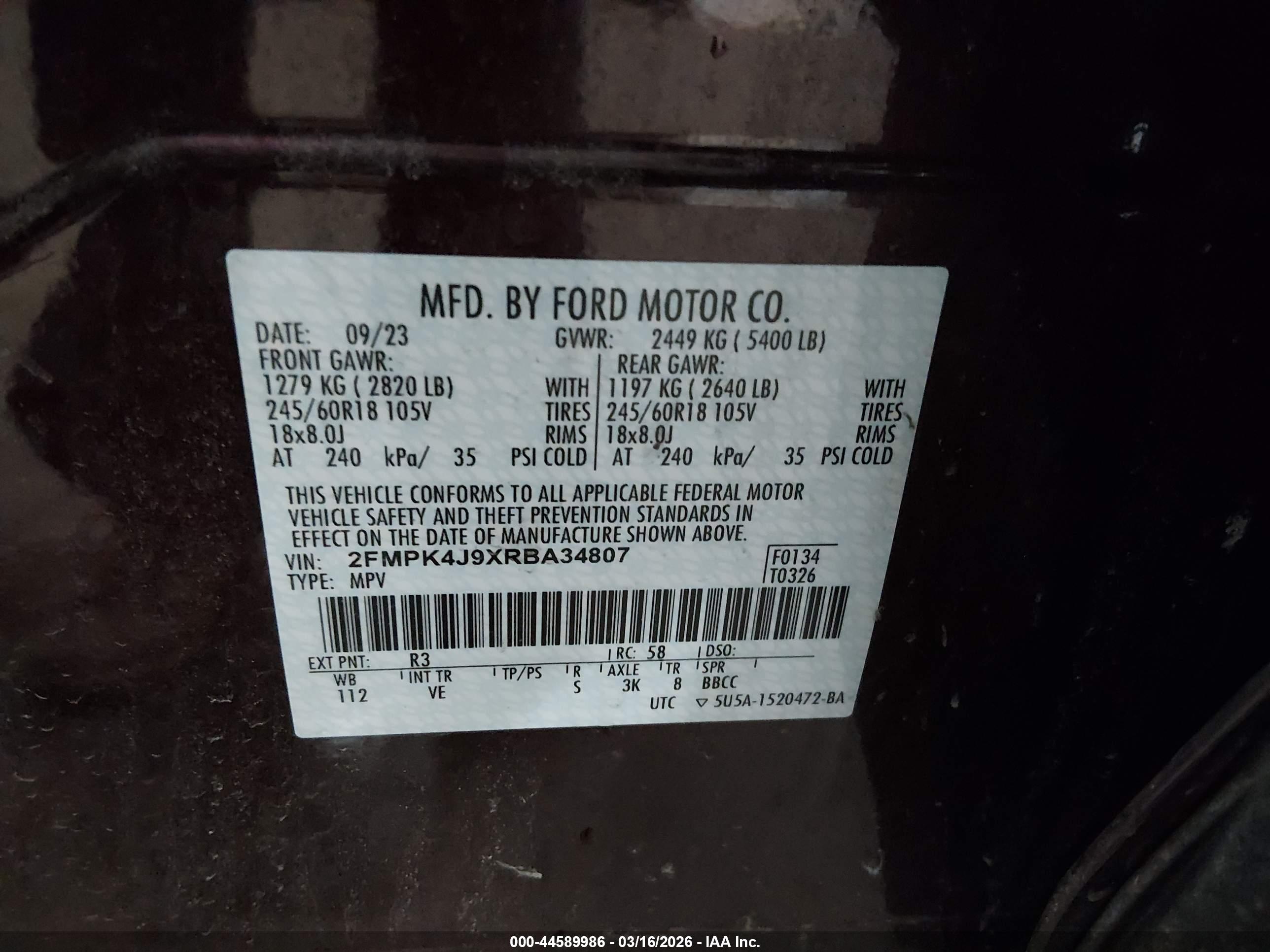 FORD EDGE image 9