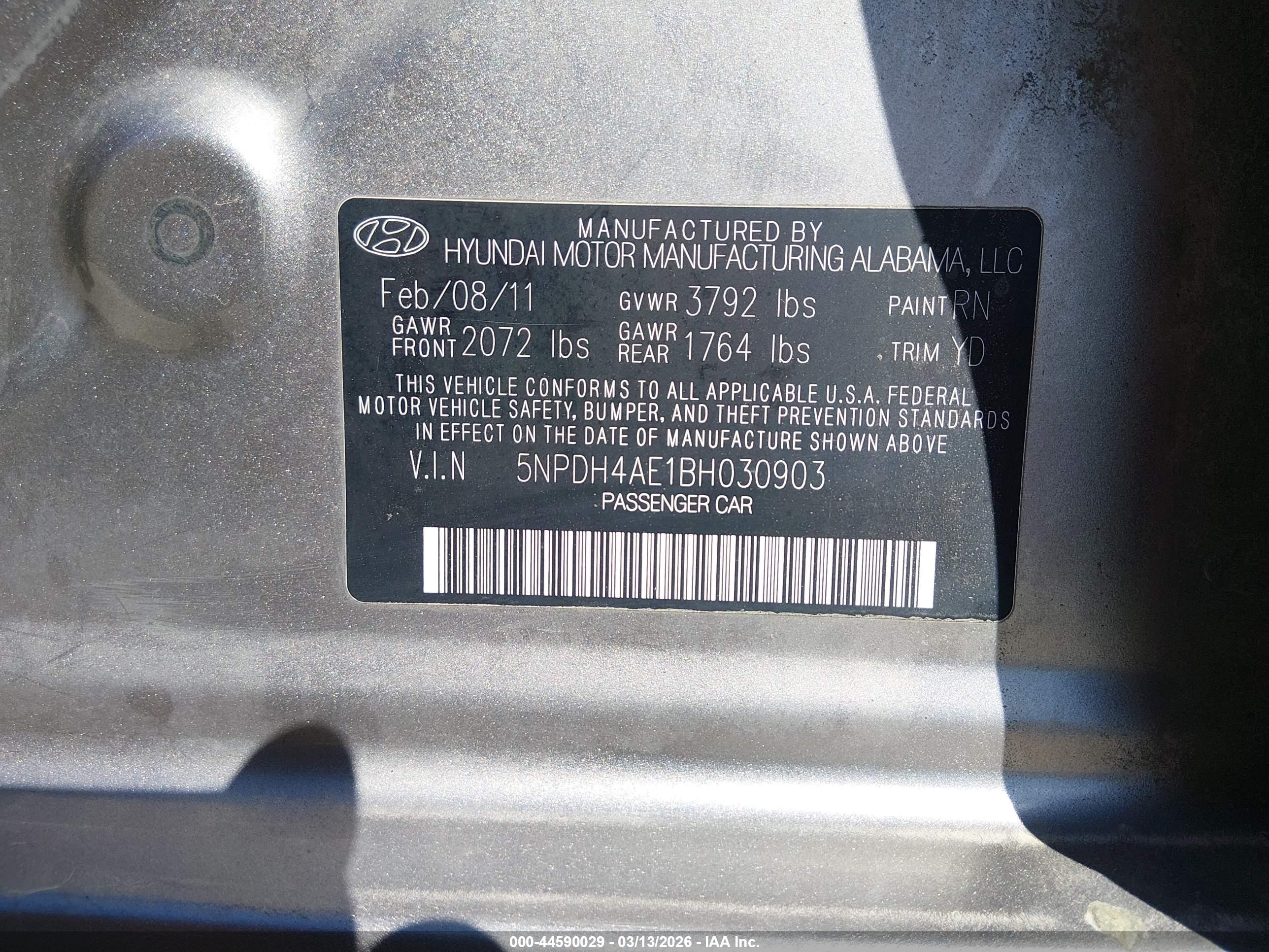 HYUNDAI ELANTRA image 9