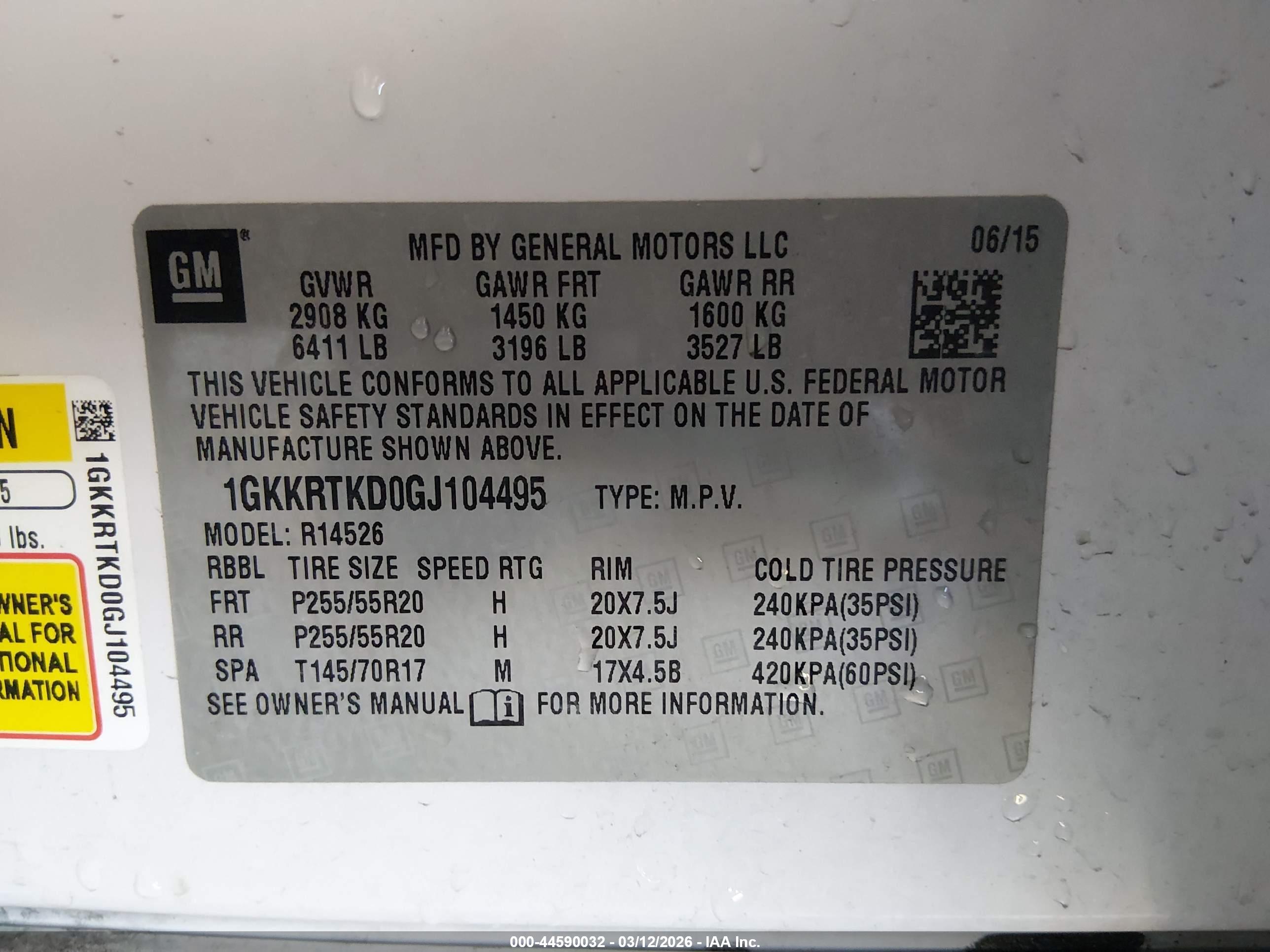 GMC ACADIA image 9