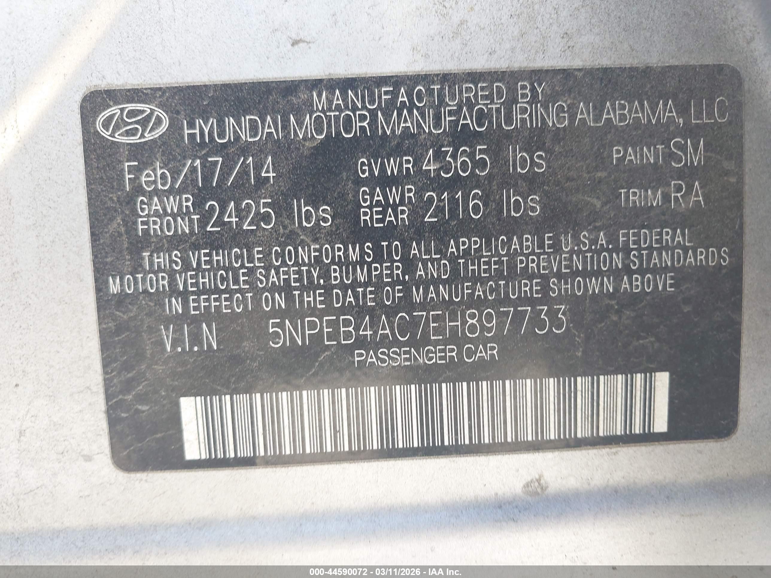 HYUNDAI SONATA image 9