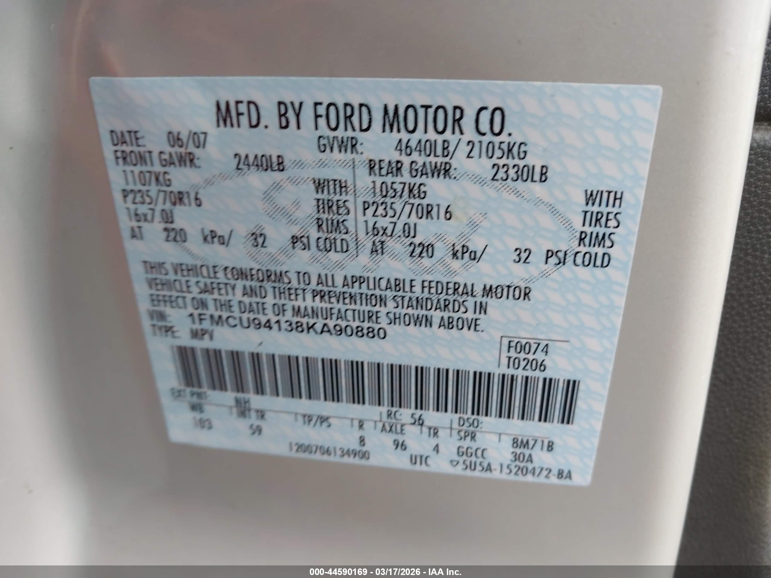 FORD ESCAPE image 9