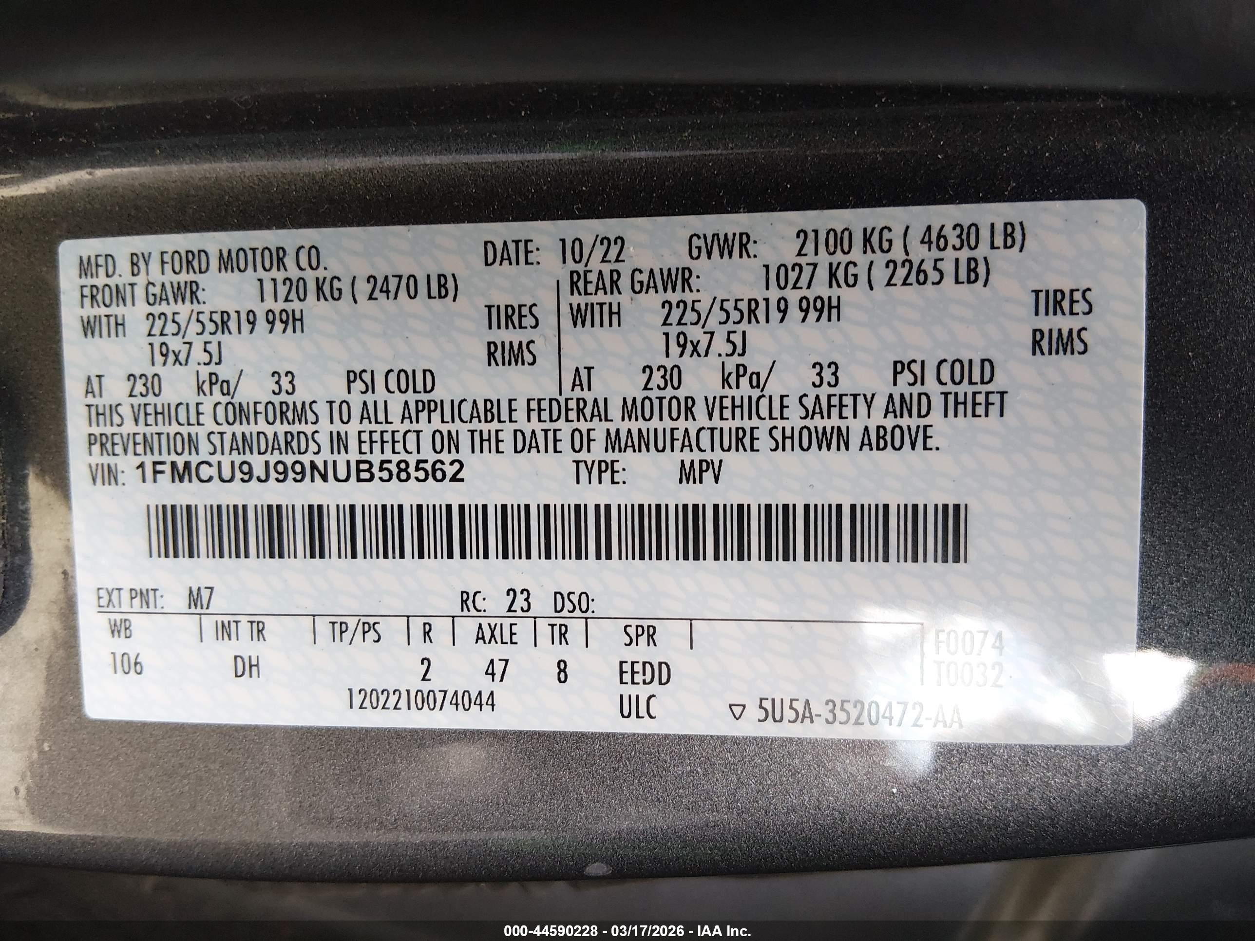 FORD ESCAPE image 9
