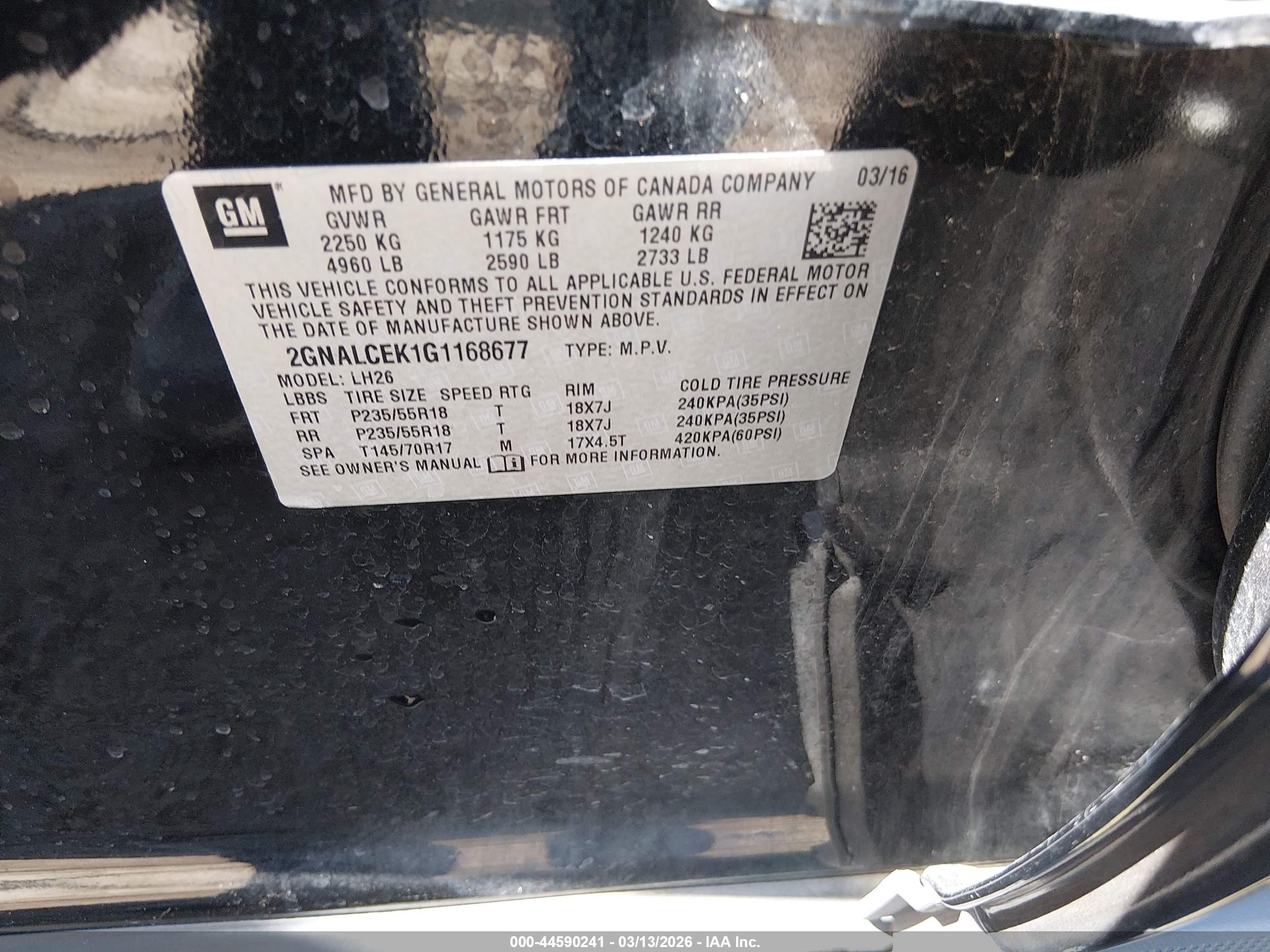 CHEVROLET EQUINOX image 9