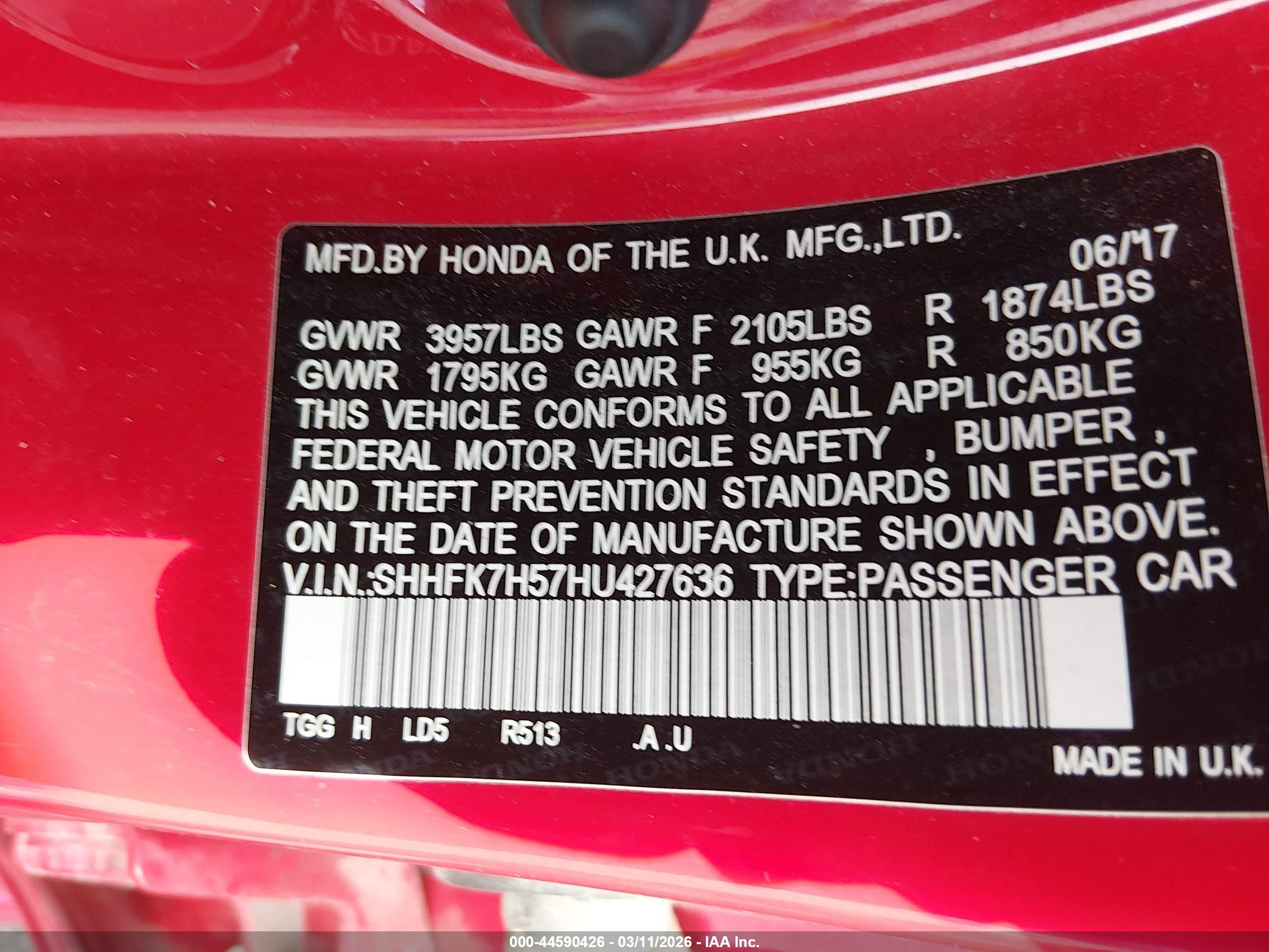 HONDA CIVIC image 9