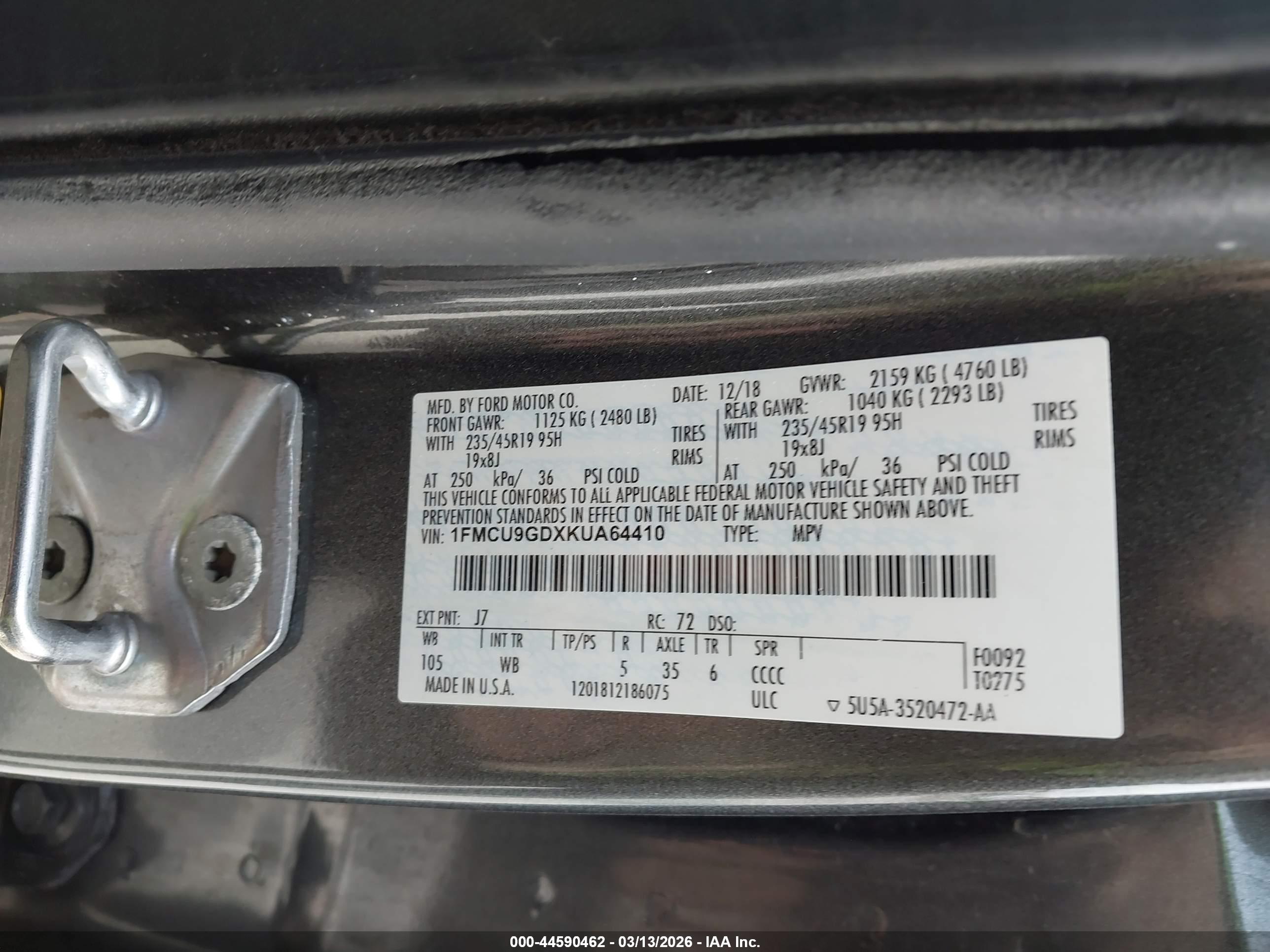 FORD ESCAPE image 9