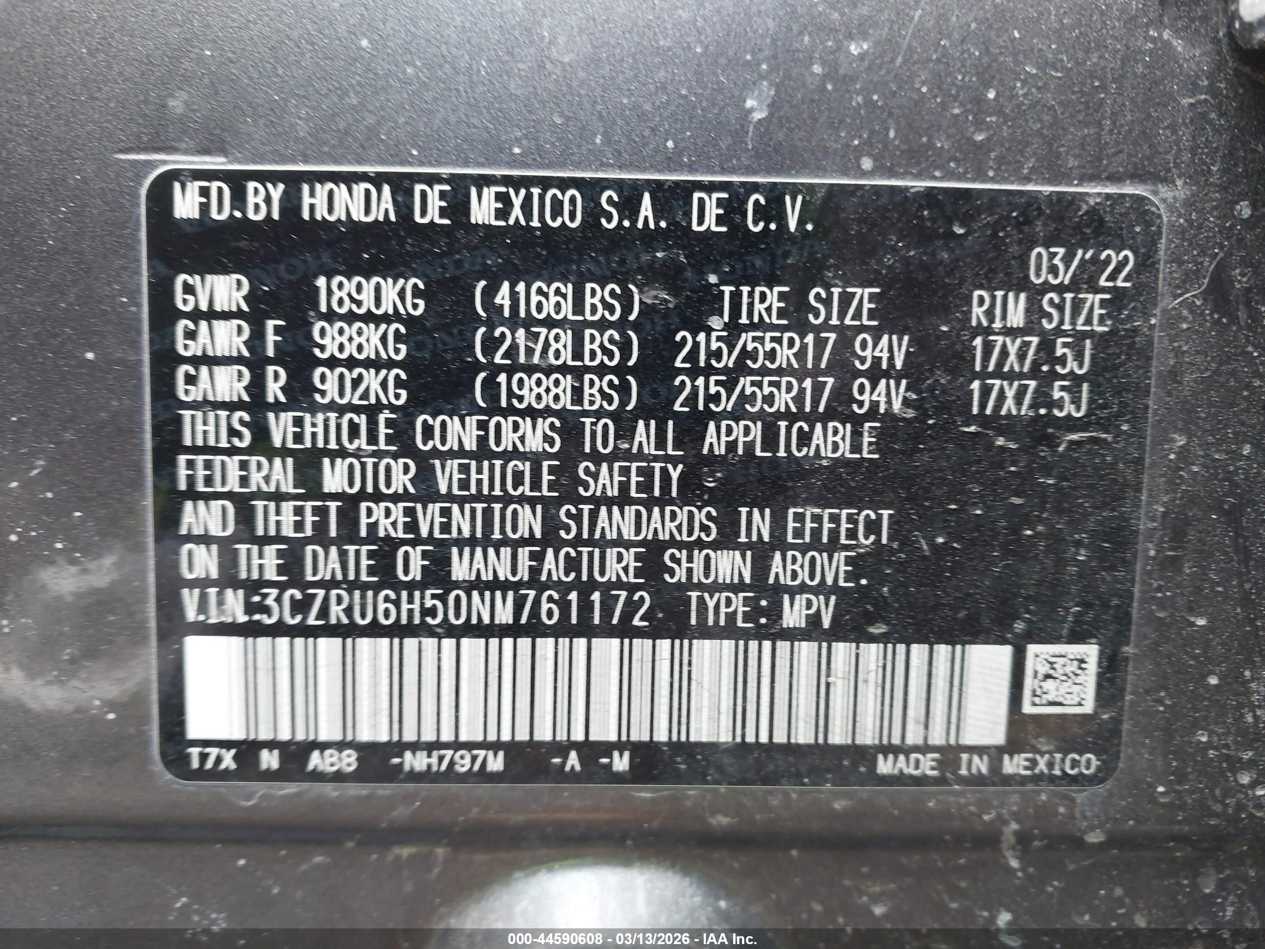 HONDA HR-V image 9