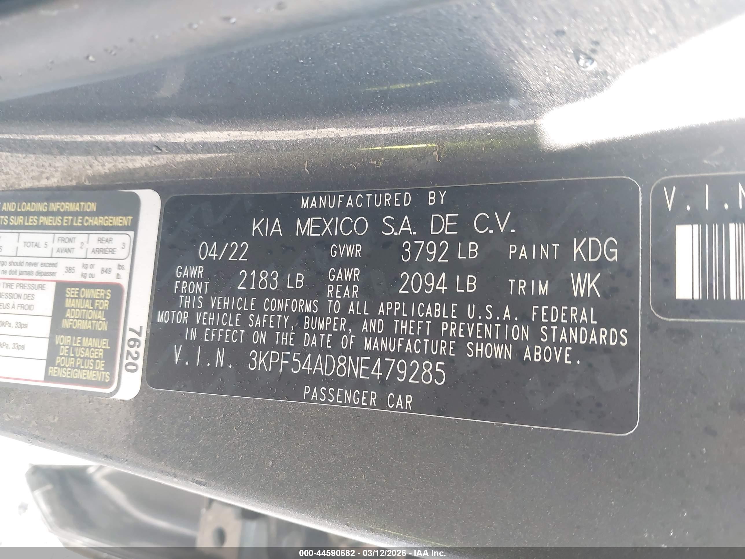KIA FORTE image 9