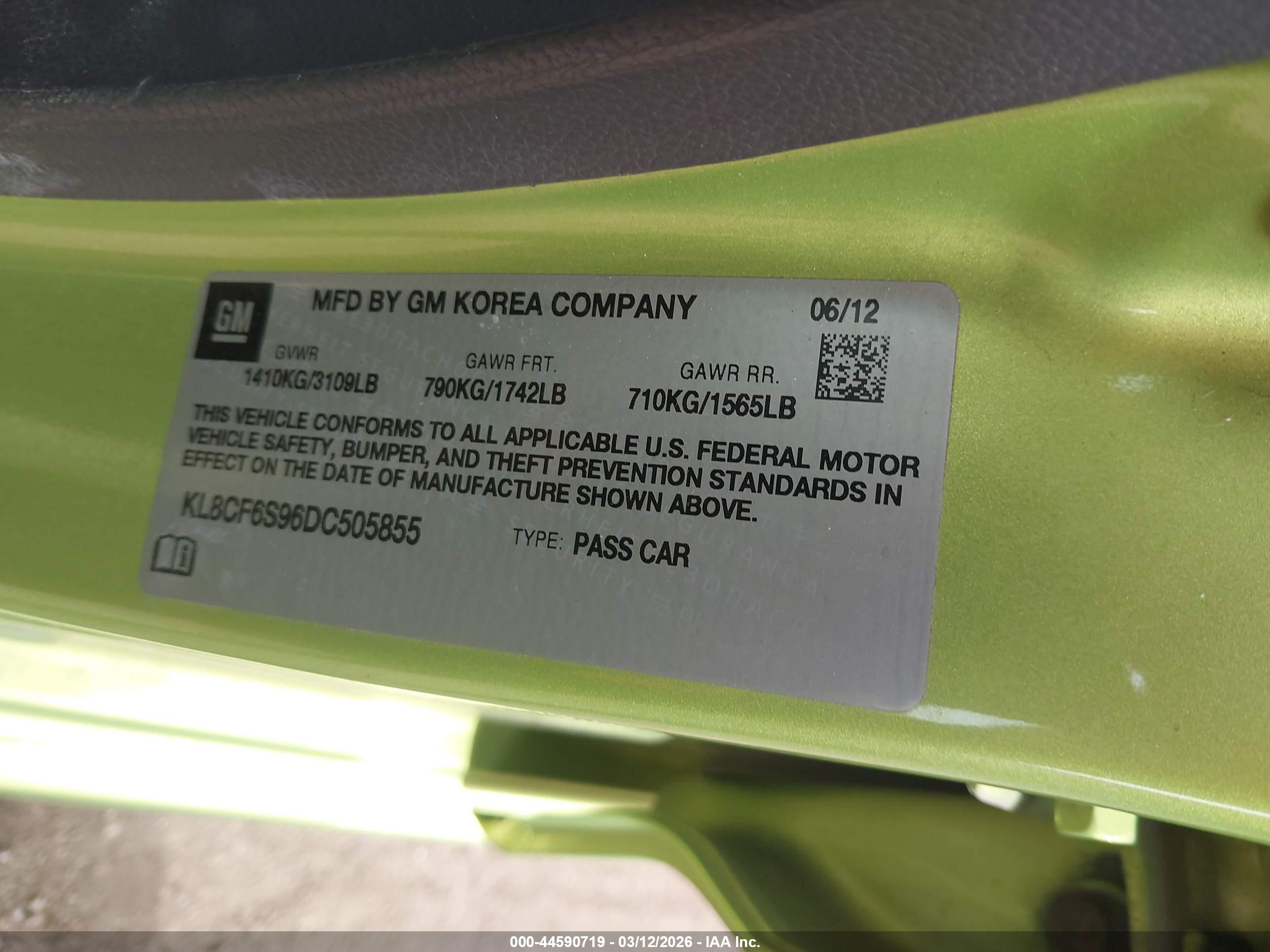CHEVROLET SPARK image 9