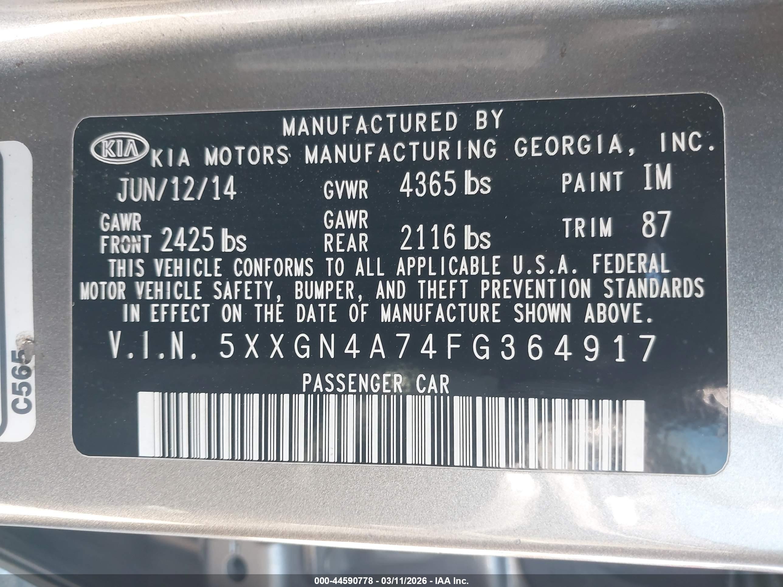 KIA OPTIMA image 9