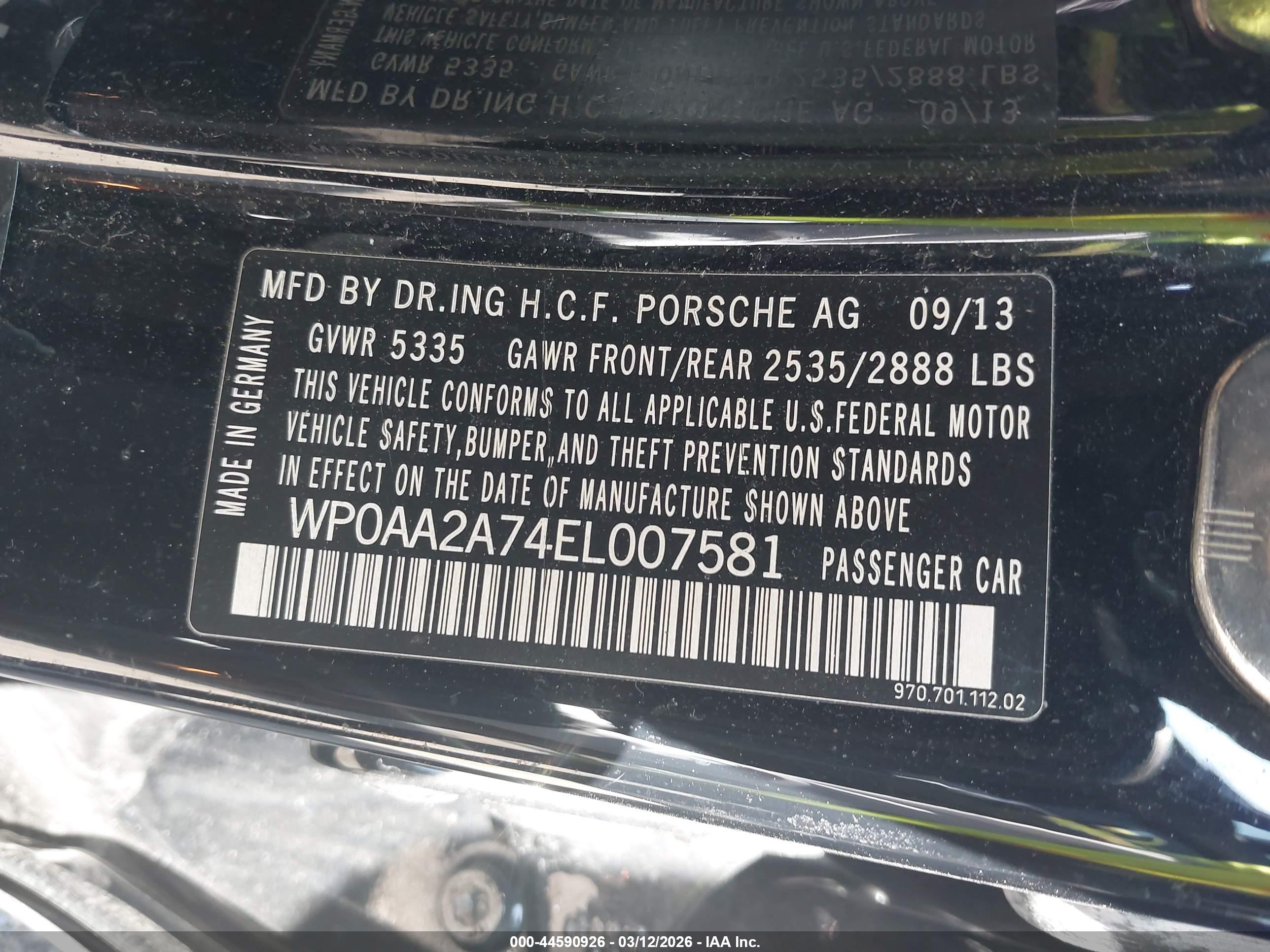 PORSCHE PANAMERA image 9