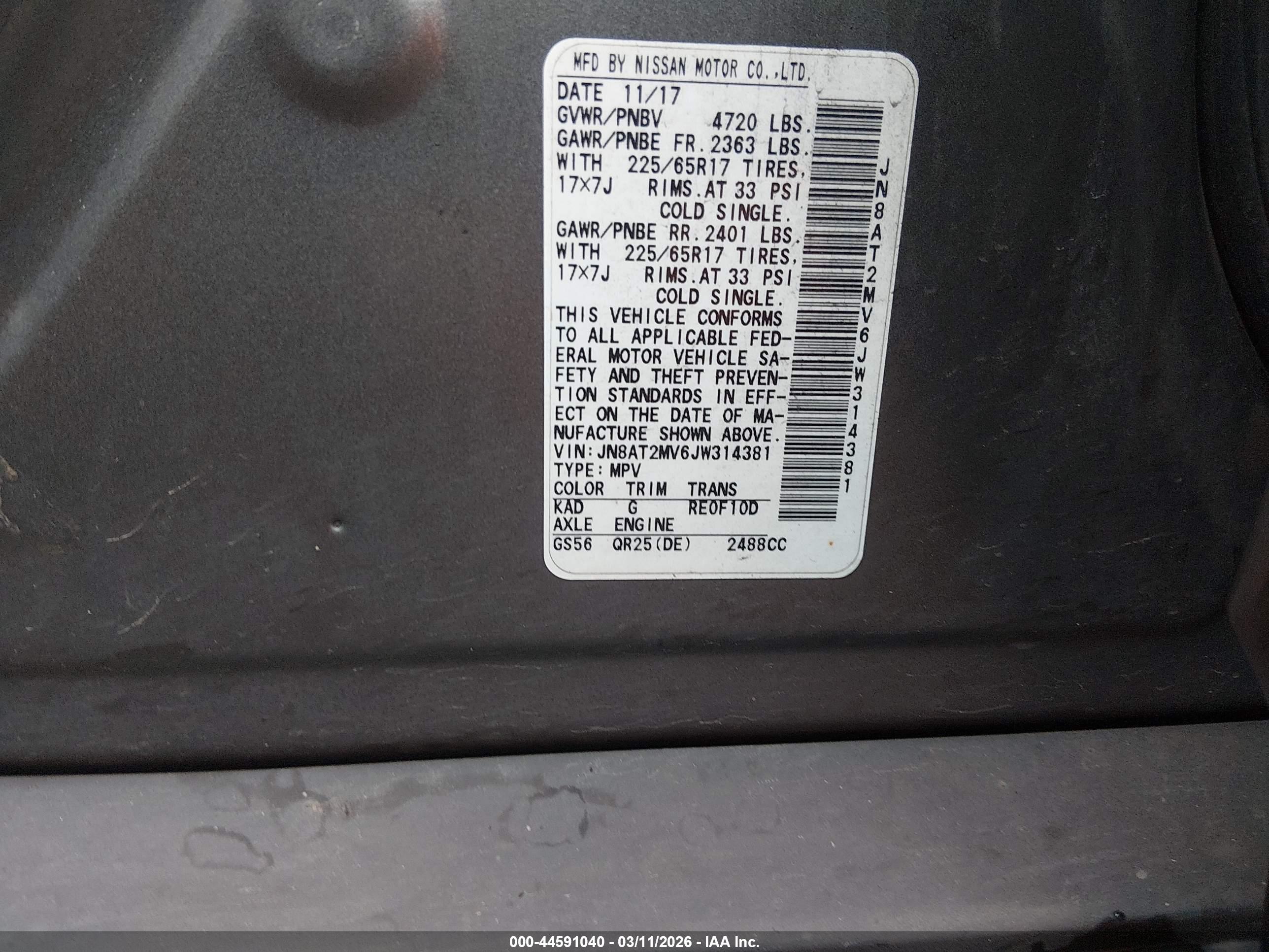 NISSAN ROGUE image 9