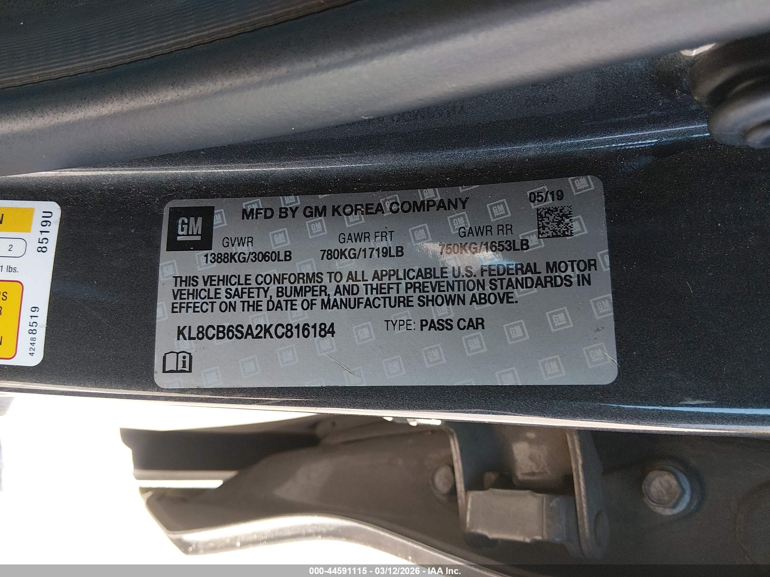 CHEVROLET SPARK image 9