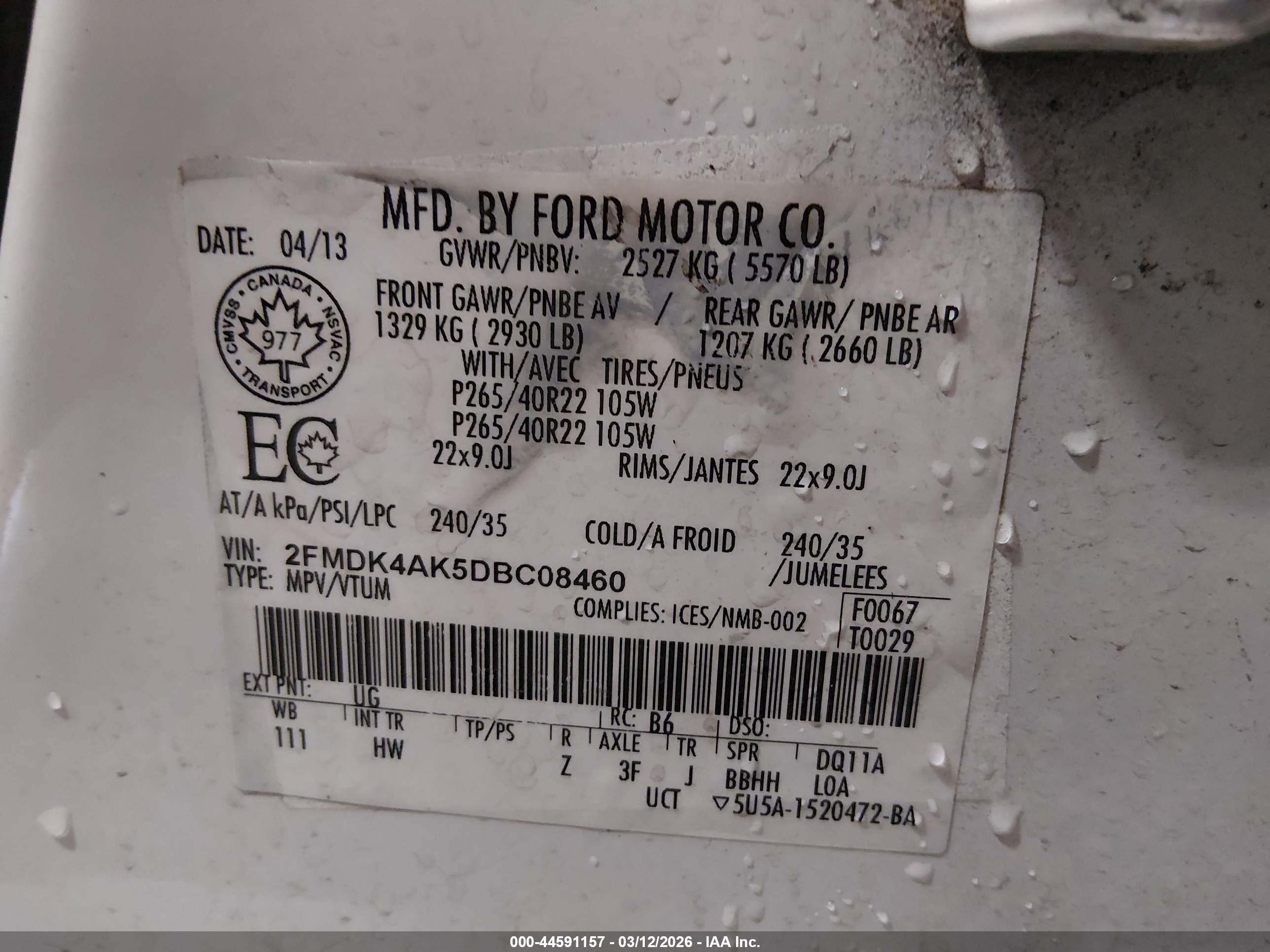 FORD EDGE image 9