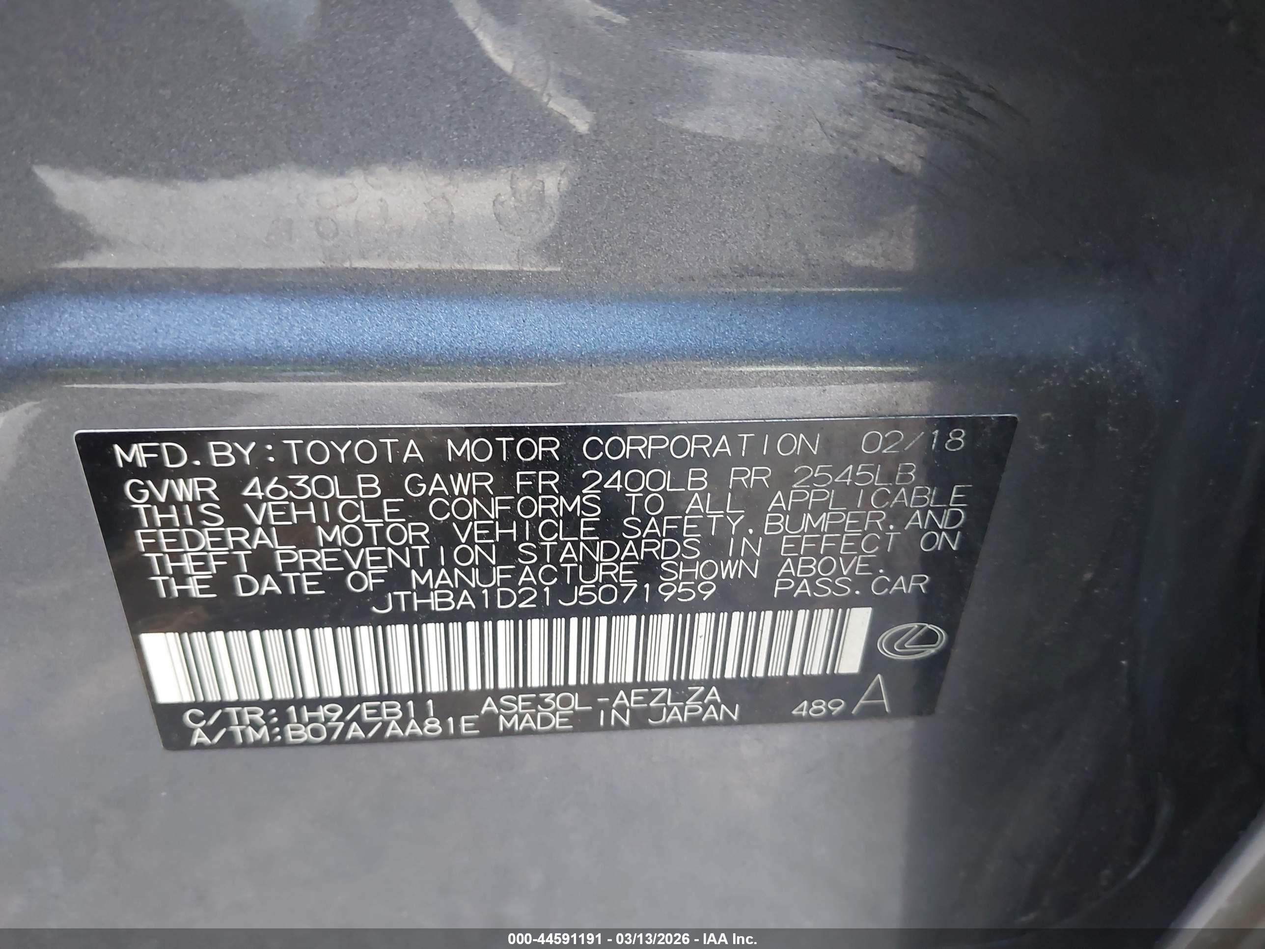 LEXUS IS image 9