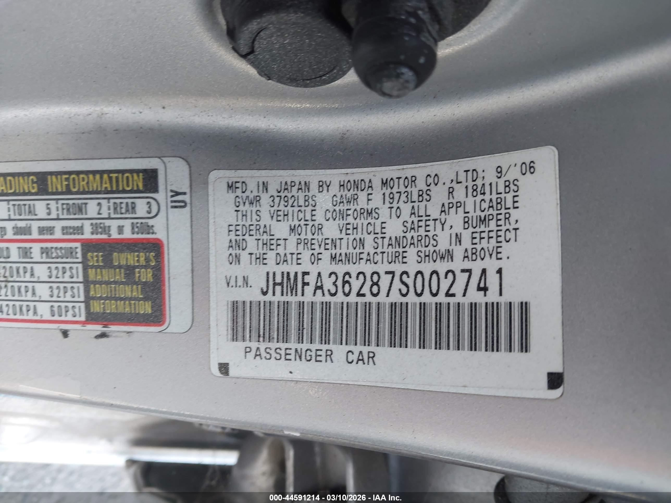 HONDA CIVIC image 9