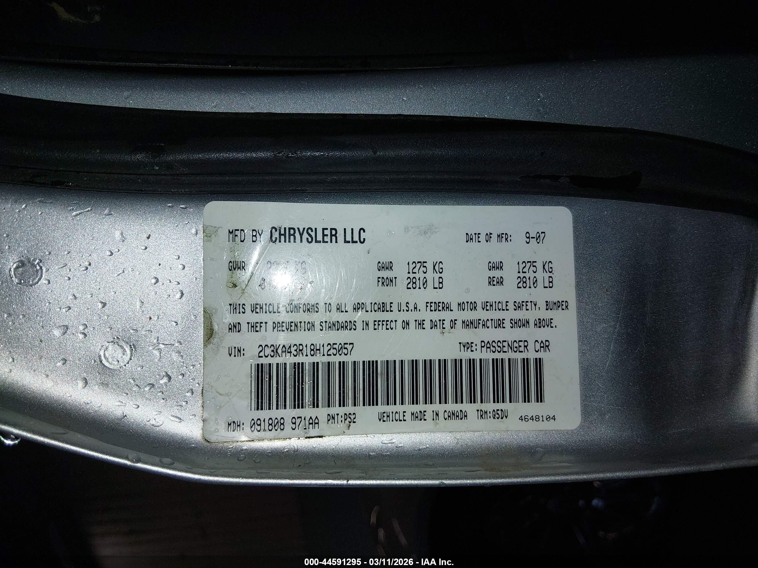 CHRYSLER 300 image 9