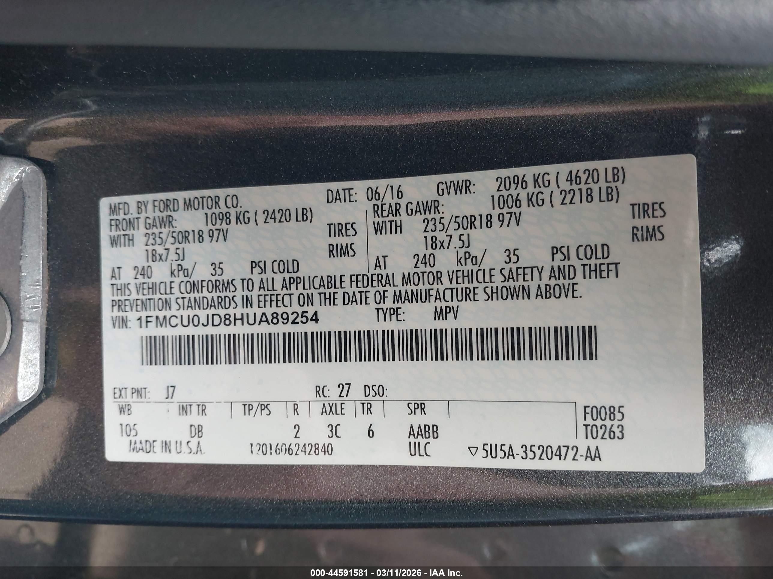 FORD ESCAPE image 9