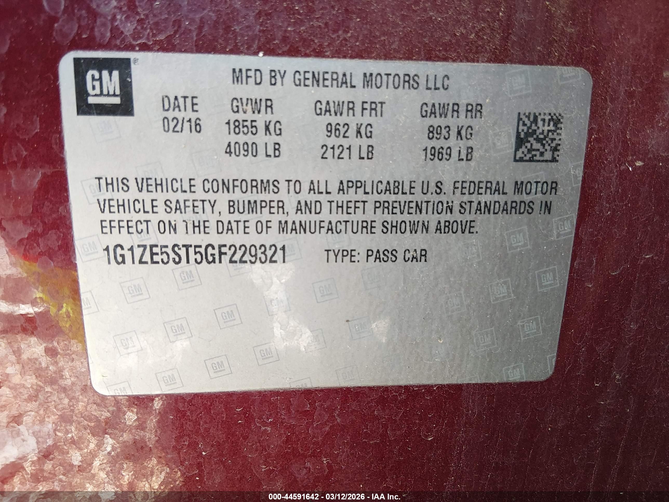 CHEVROLET MALIBU image 9