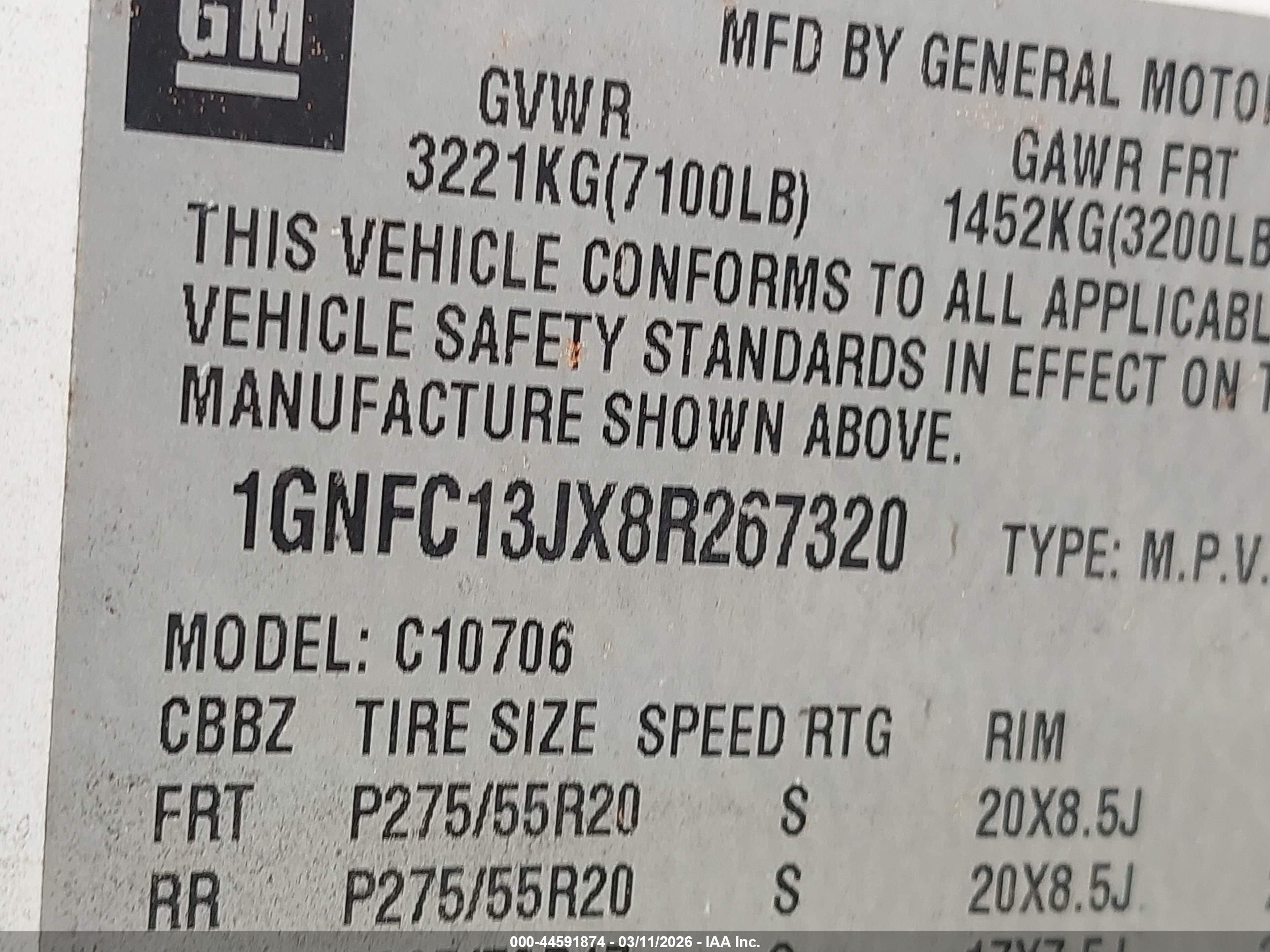 CHEVROLET TAHOE image 9