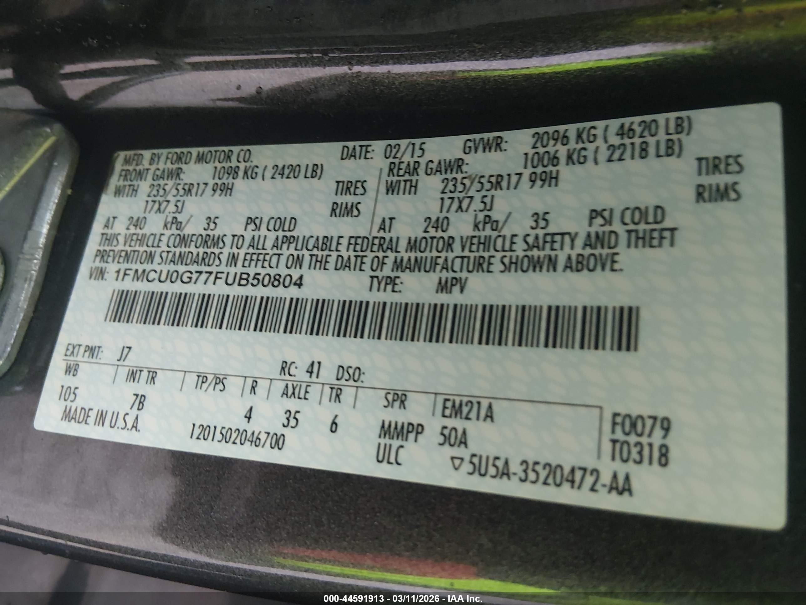 FORD ESCAPE image 9