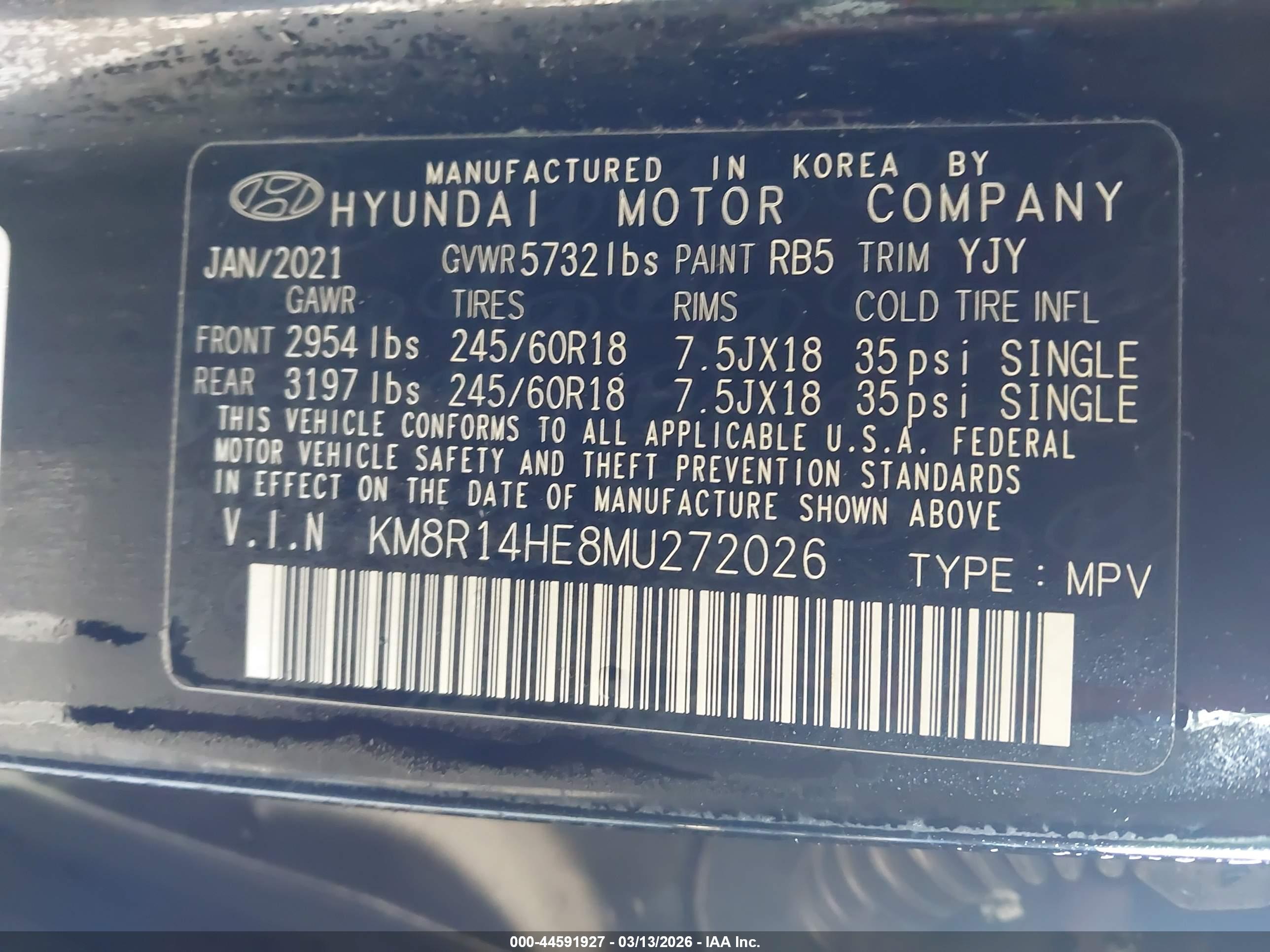 HYUNDAI PALISADE image 9