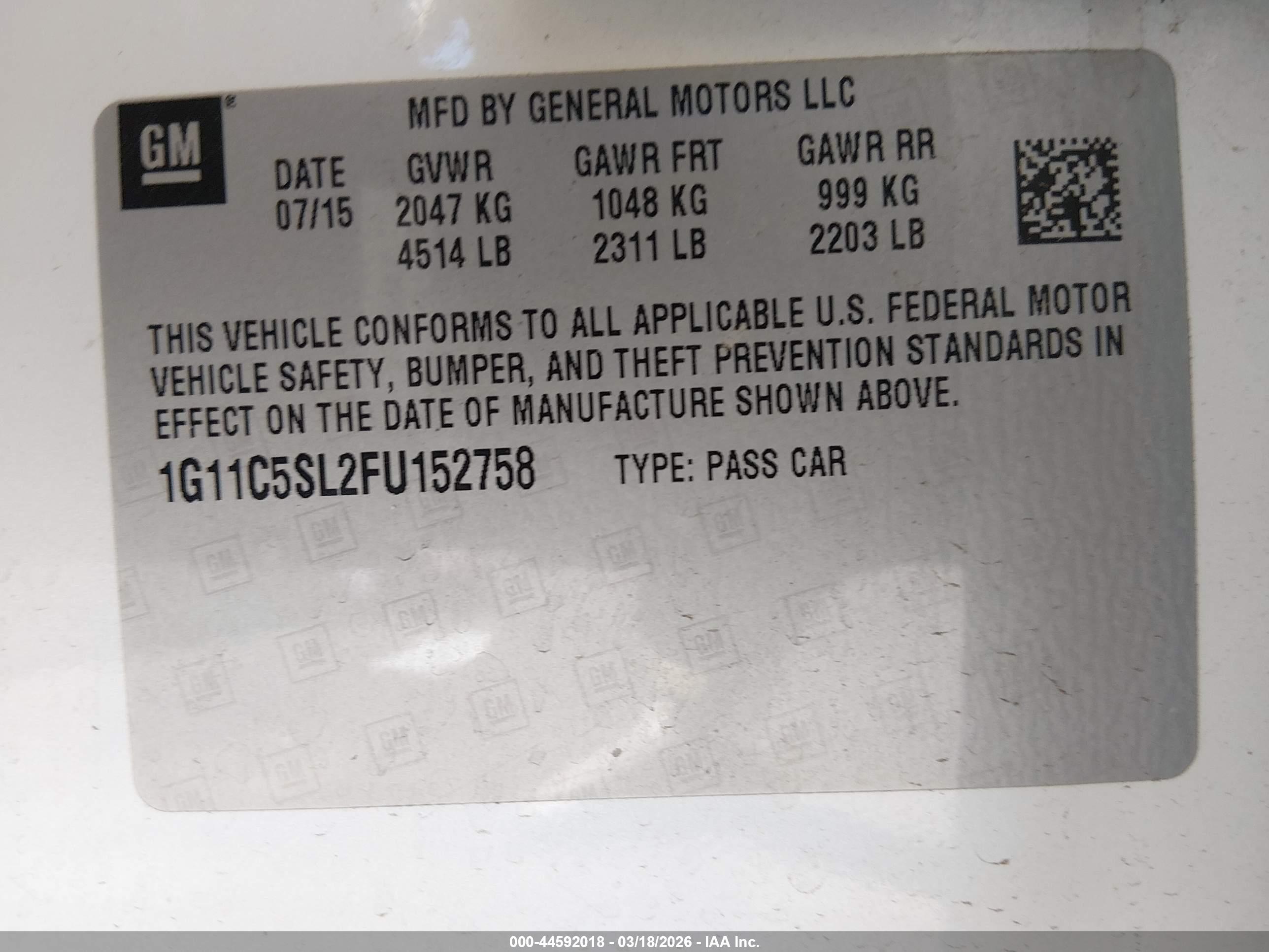 CHEVROLET MALIBU image 9