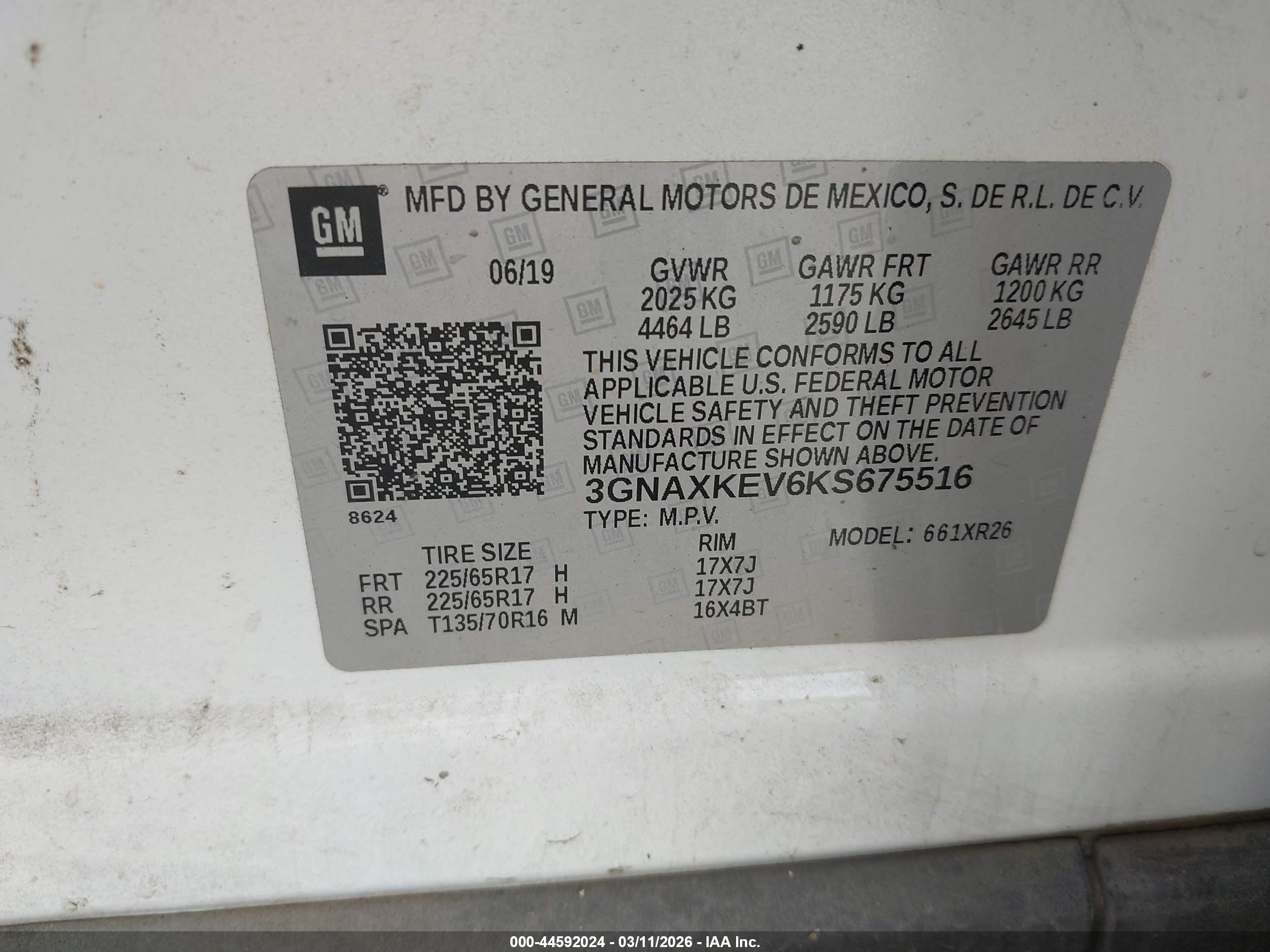 CHEVROLET EQUINOX image 9