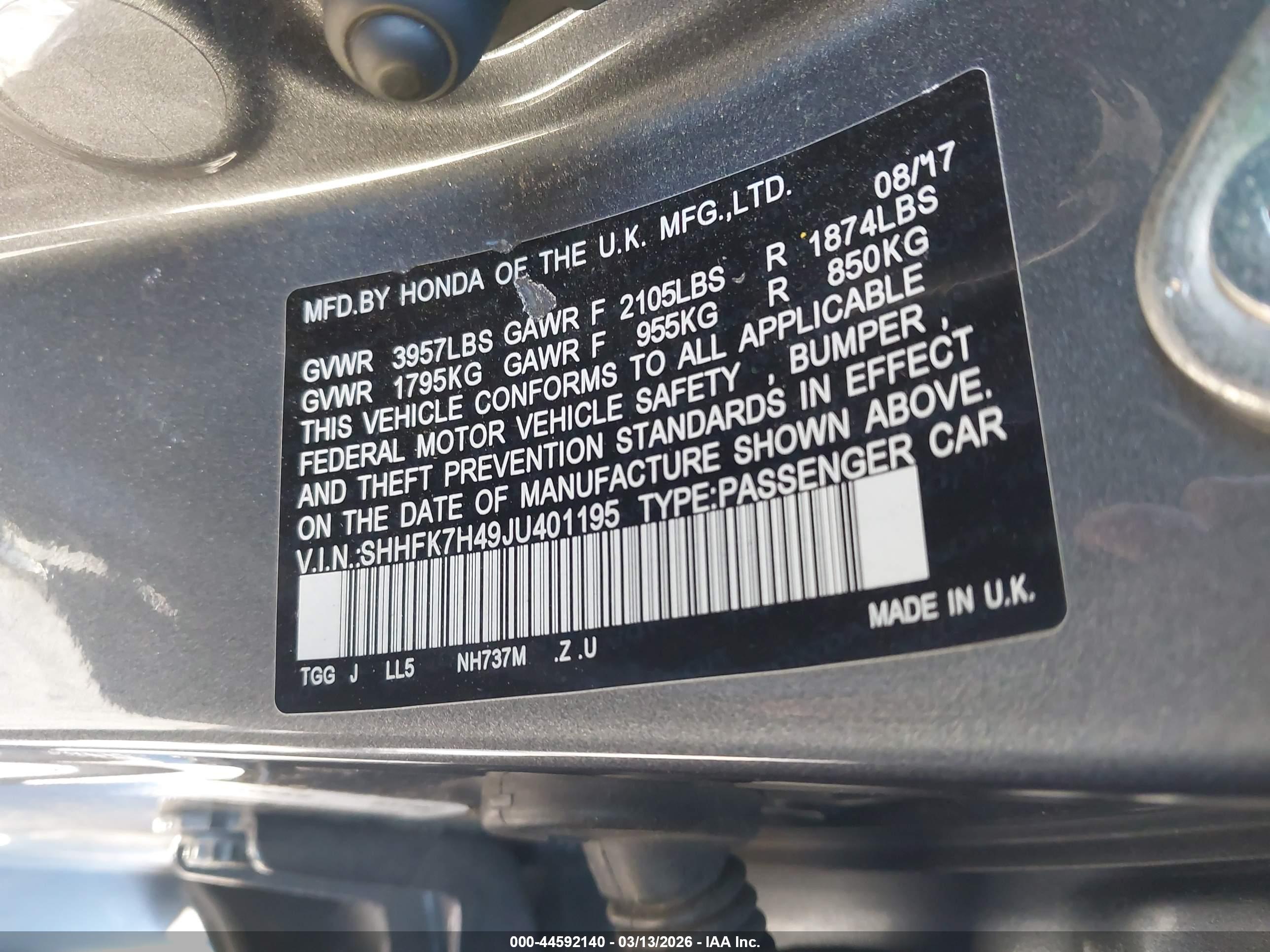 HONDA CIVIC image 9
