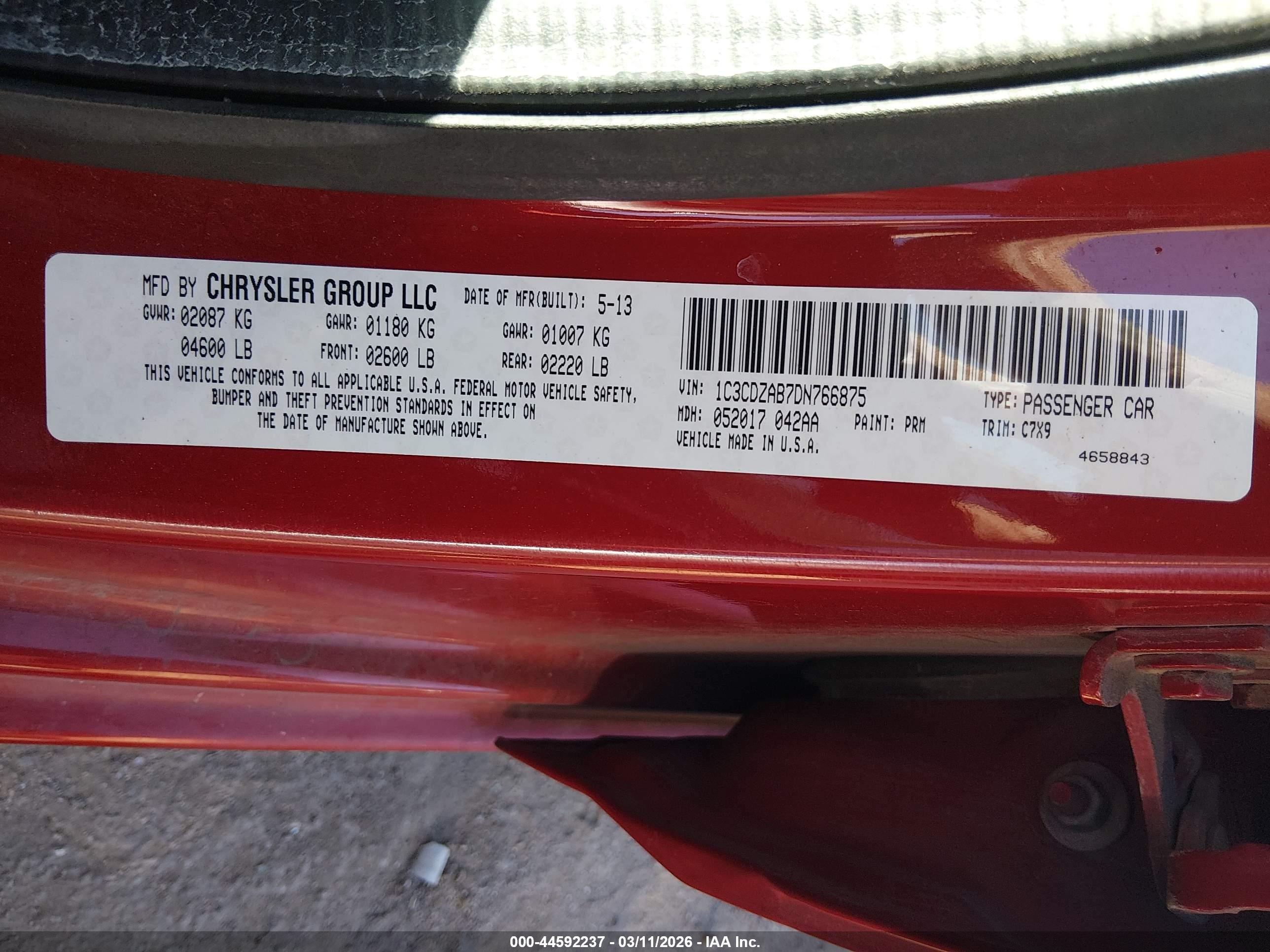 DODGE AVENGER image 9