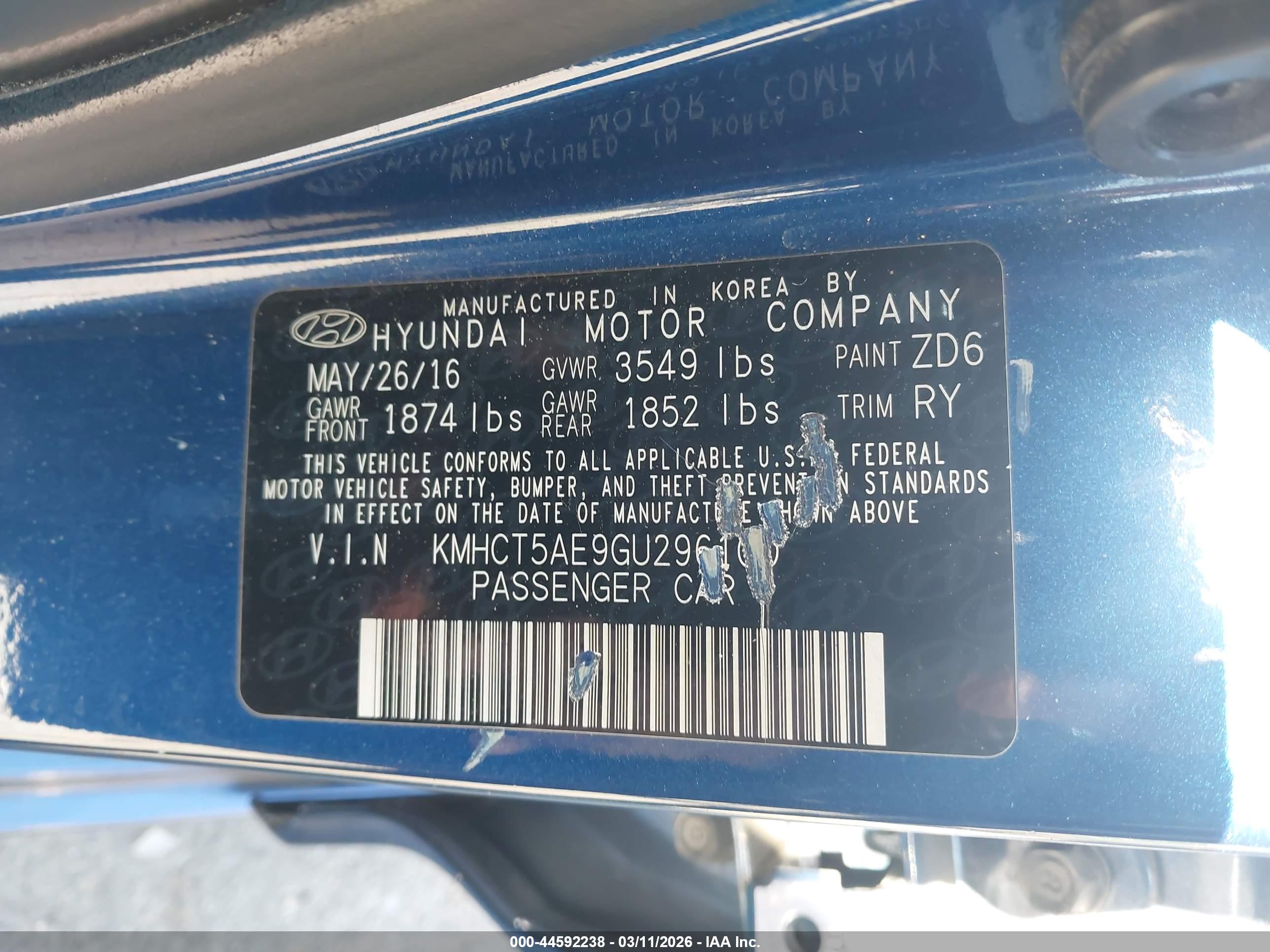 HYUNDAI ACCENT image 9