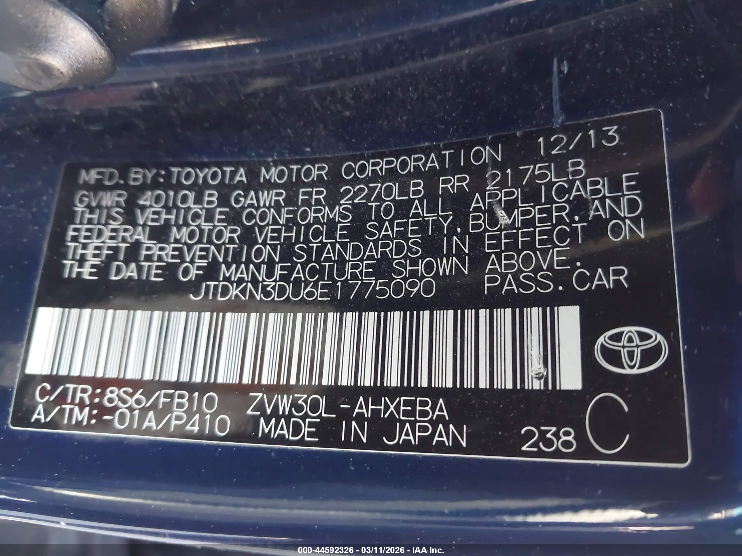 TOYOTA PRIUS image 9