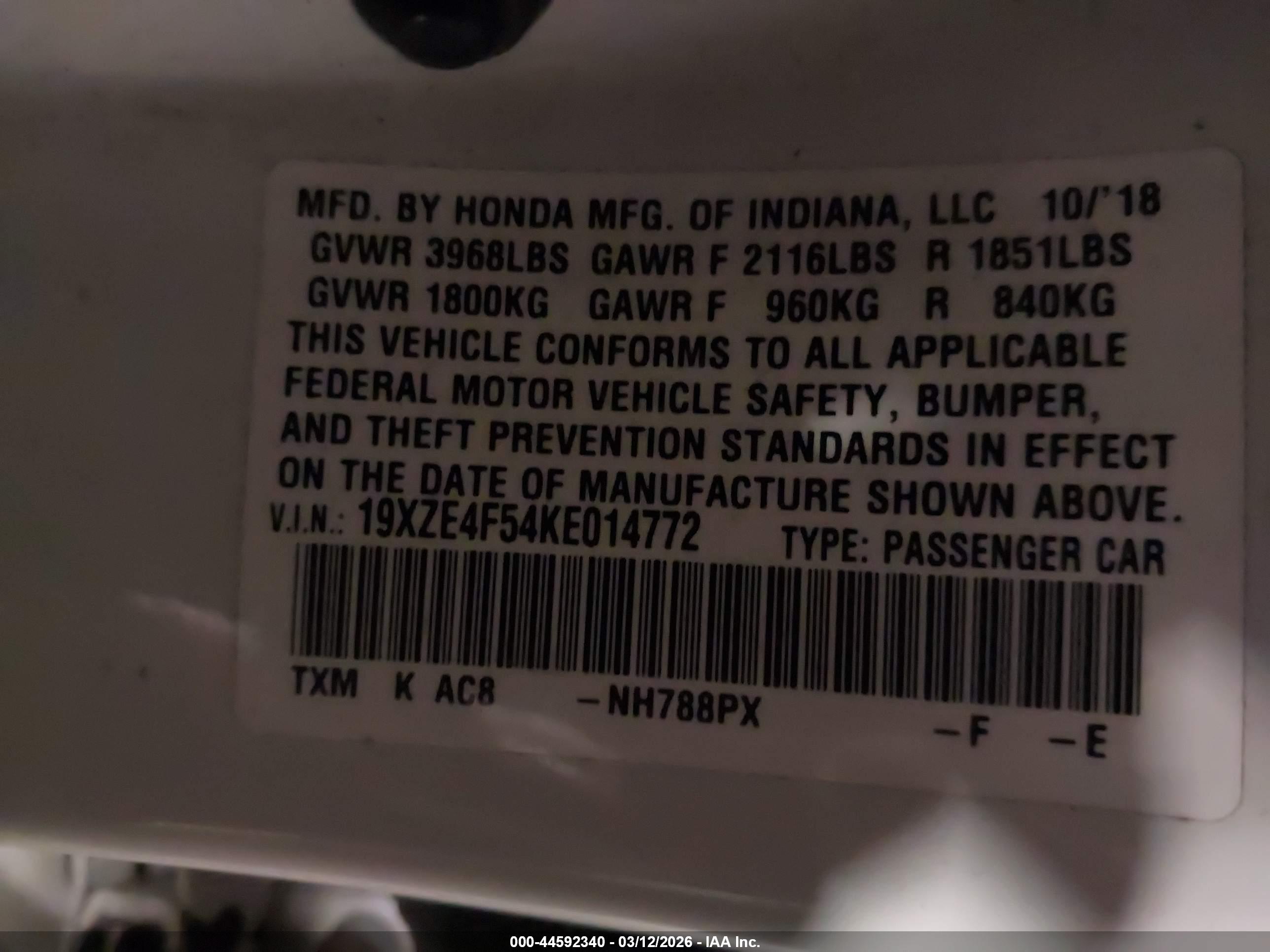HONDA INSIGHT image 9