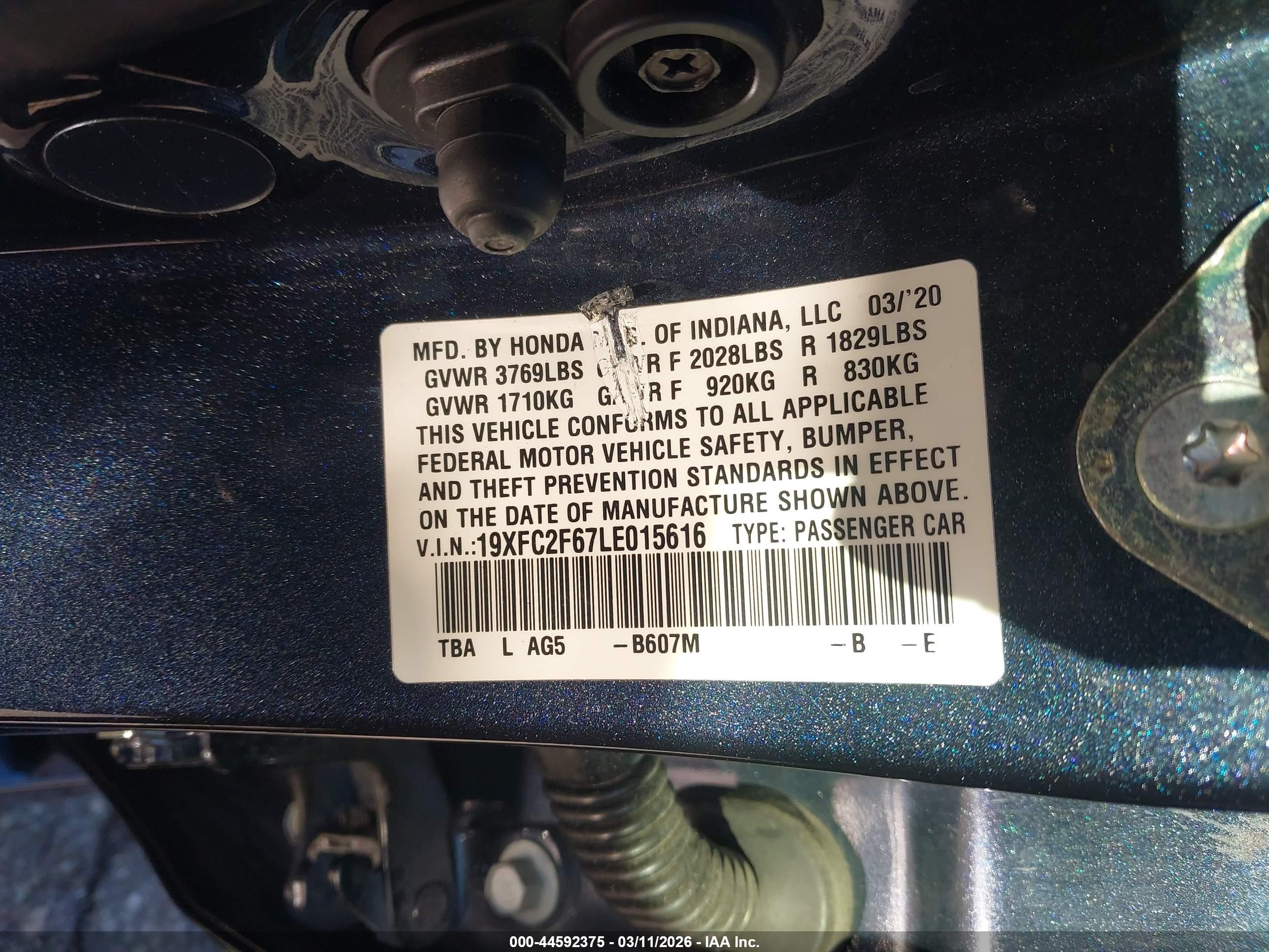 HONDA CIVIC image 9