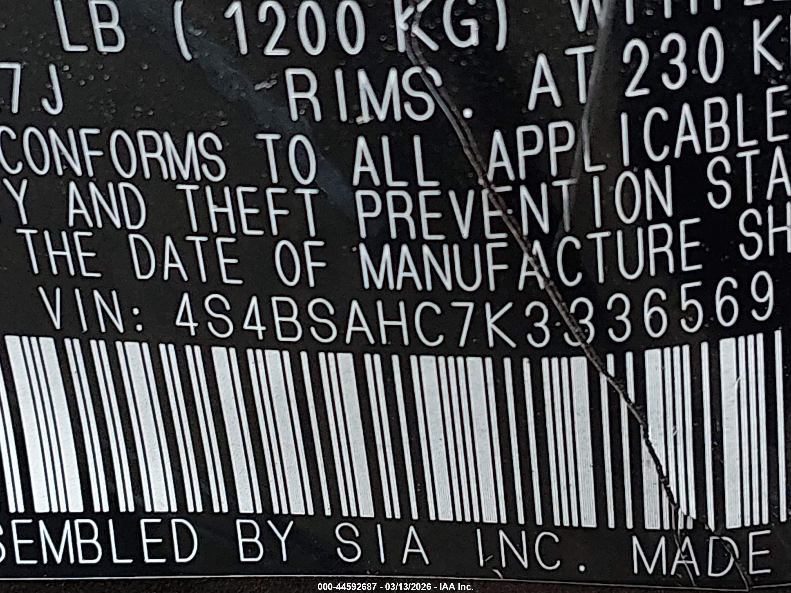 SUBARU OUTBACK image 9