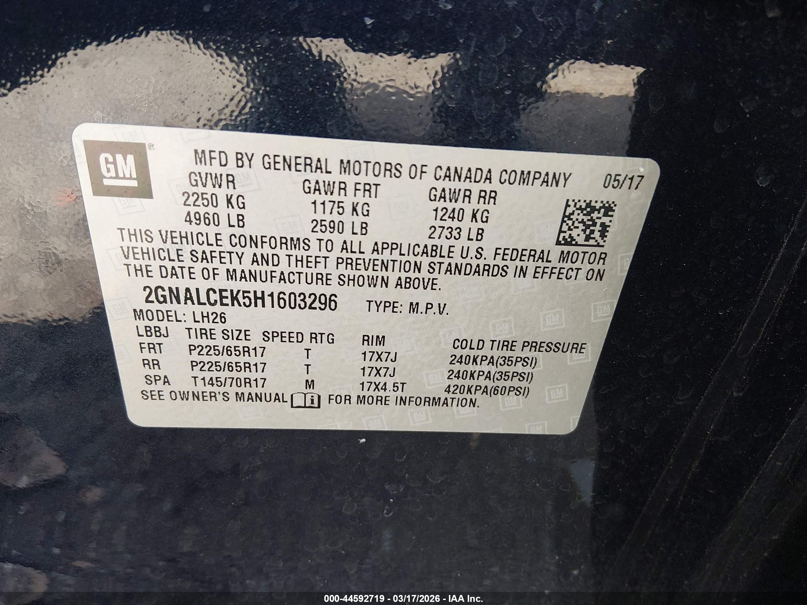 CHEVROLET EQUINOX image 9