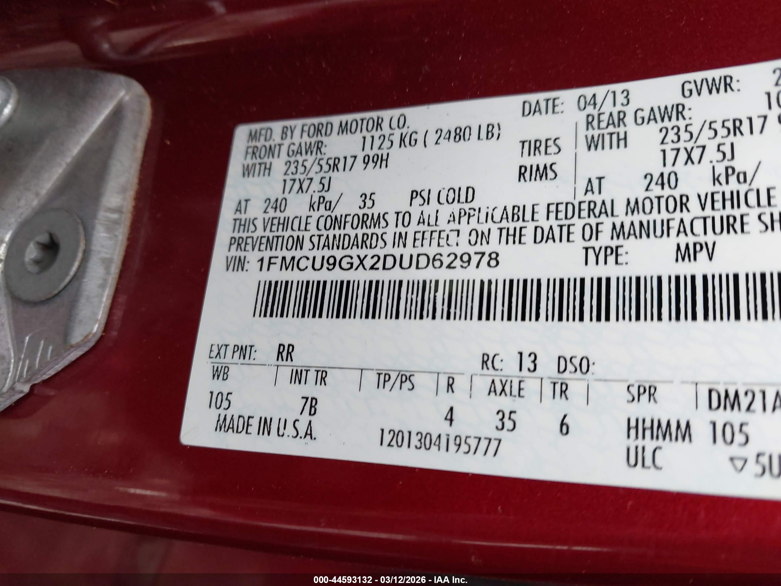 FORD ESCAPE image 9