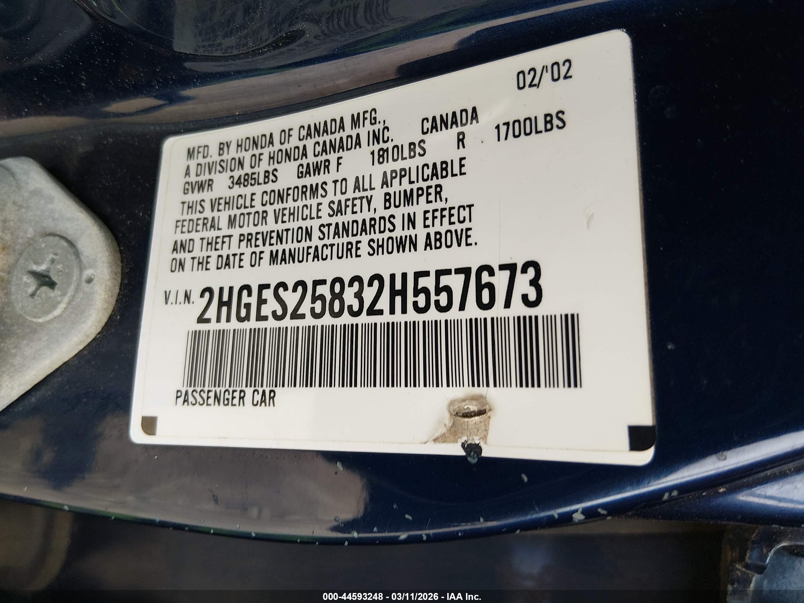 HONDA CIVIC image 9