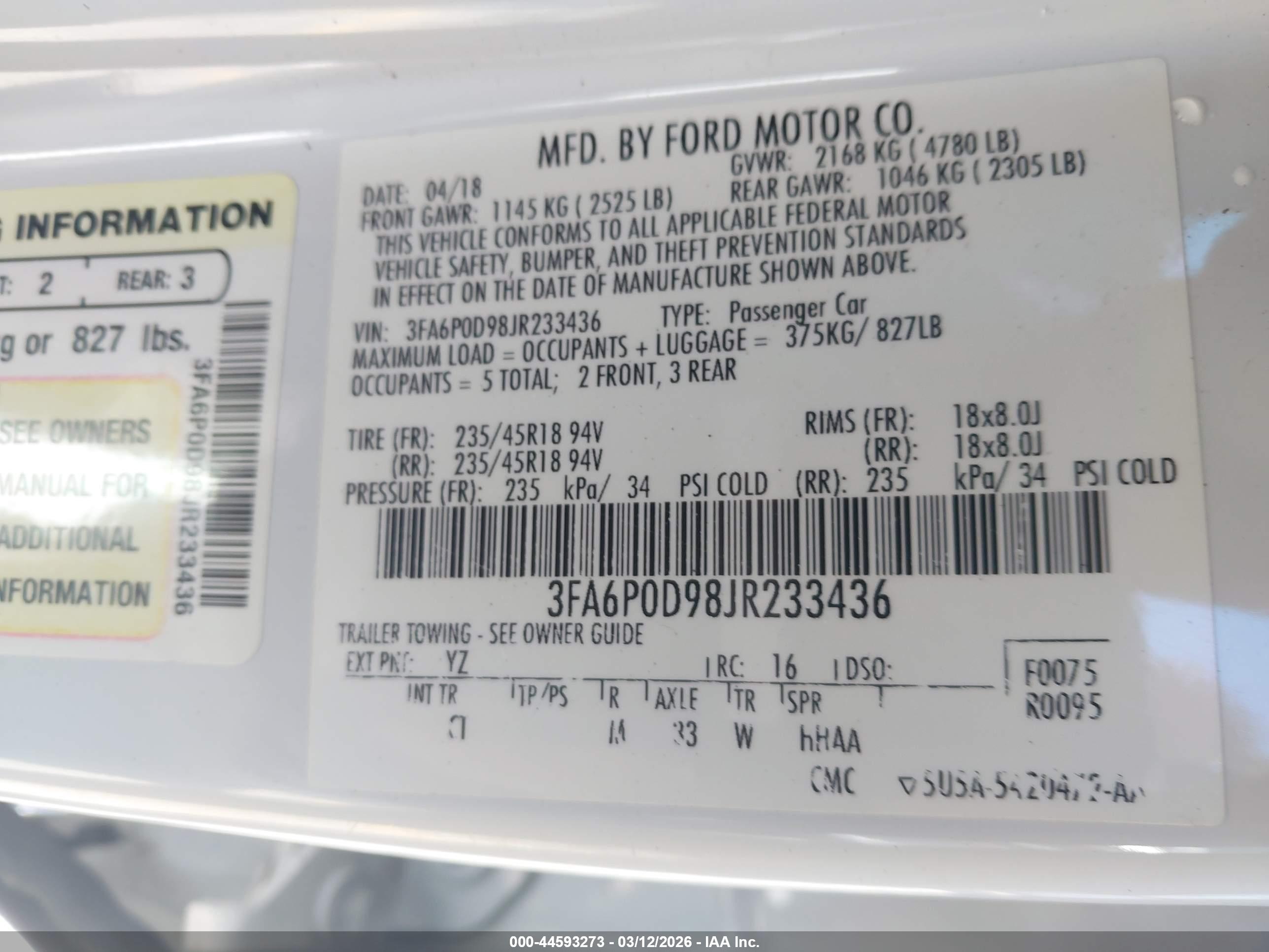 FORD FUSION image 9
