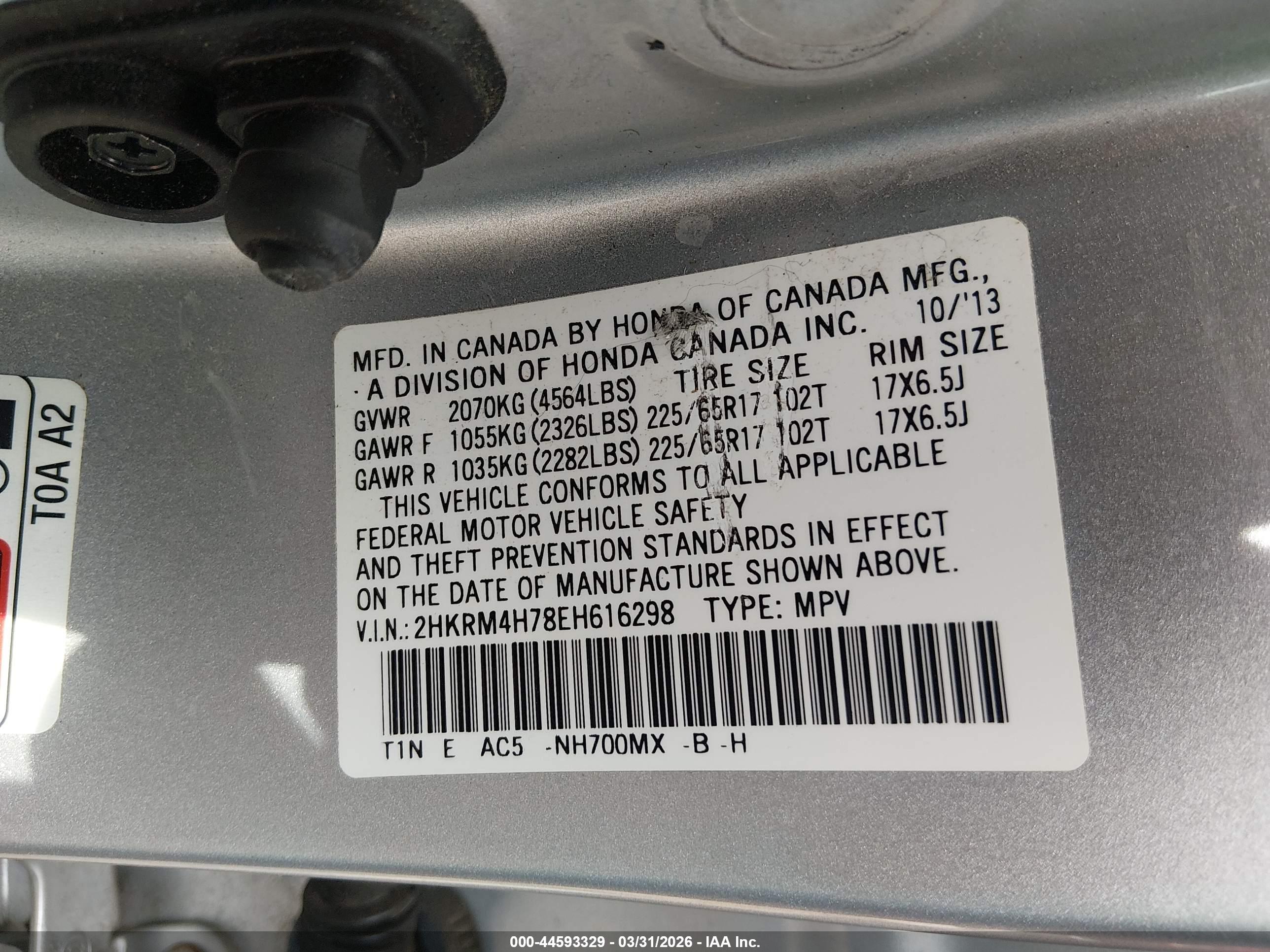 HONDA CR-V image 9