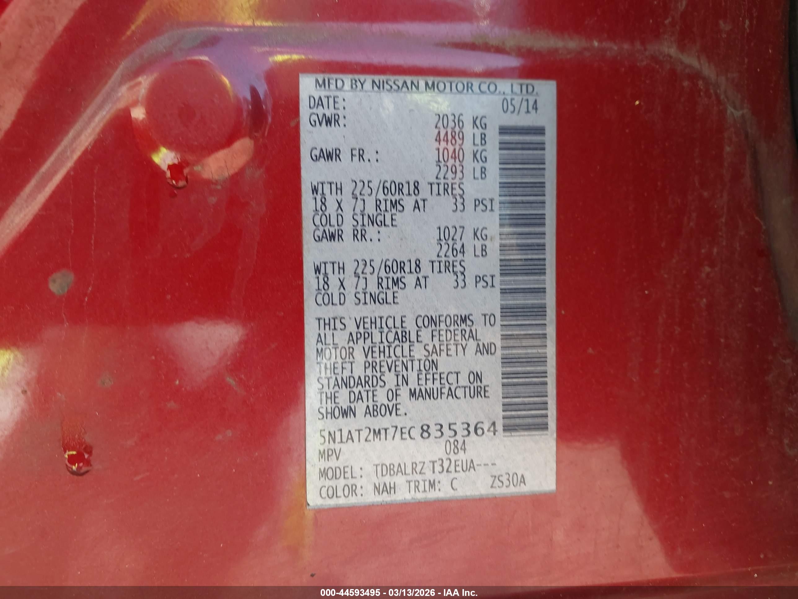 NISSAN ROGUE image 9